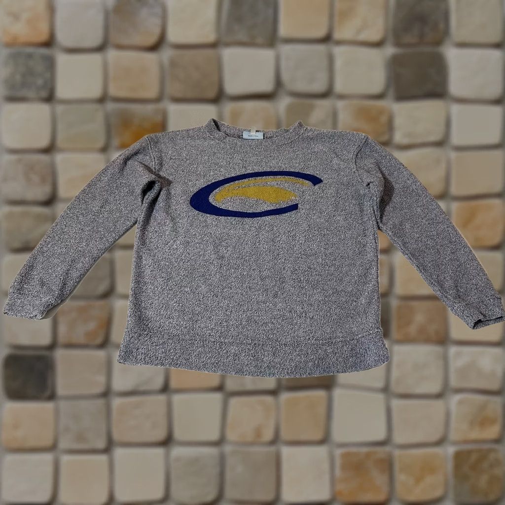 Vintage Clarion University Sweatshirt Women XS Blue Gray Mix Boxercraft Crew Neck Logo Size XS / US 0-2 / IT 36-38 - 1 Thumbnail