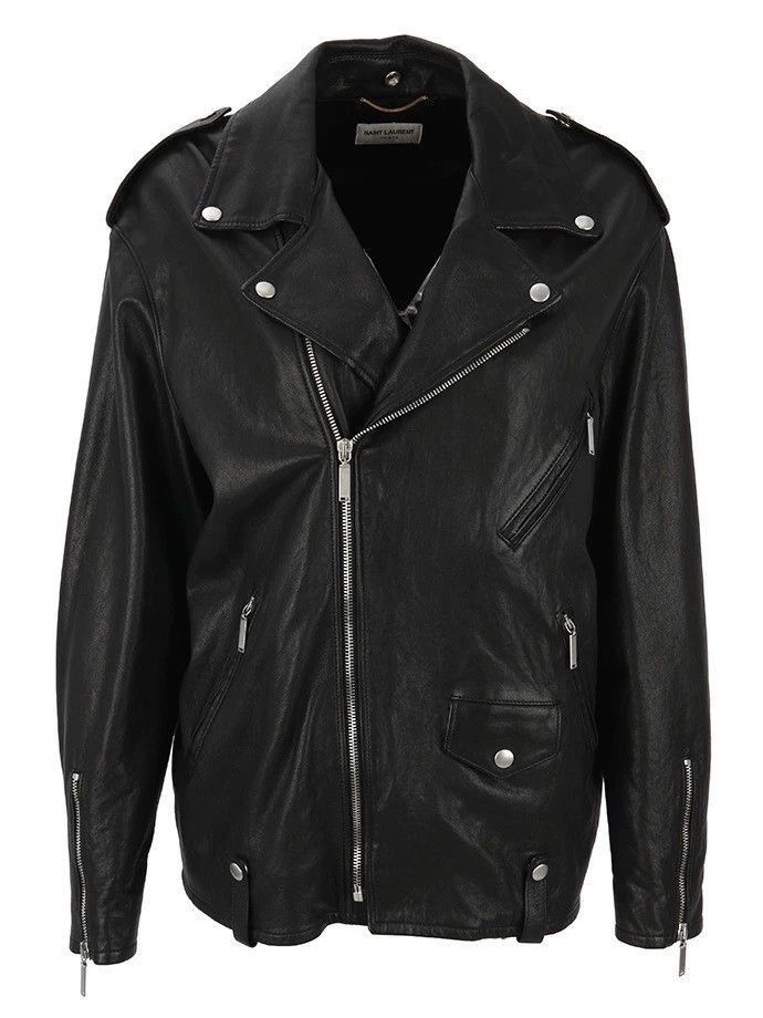 Saint Laurent Paris Saint Laurent Fur Leather Jacket-2506 Size US S / EU 44-46 / 1 - 4 Thumbnail
