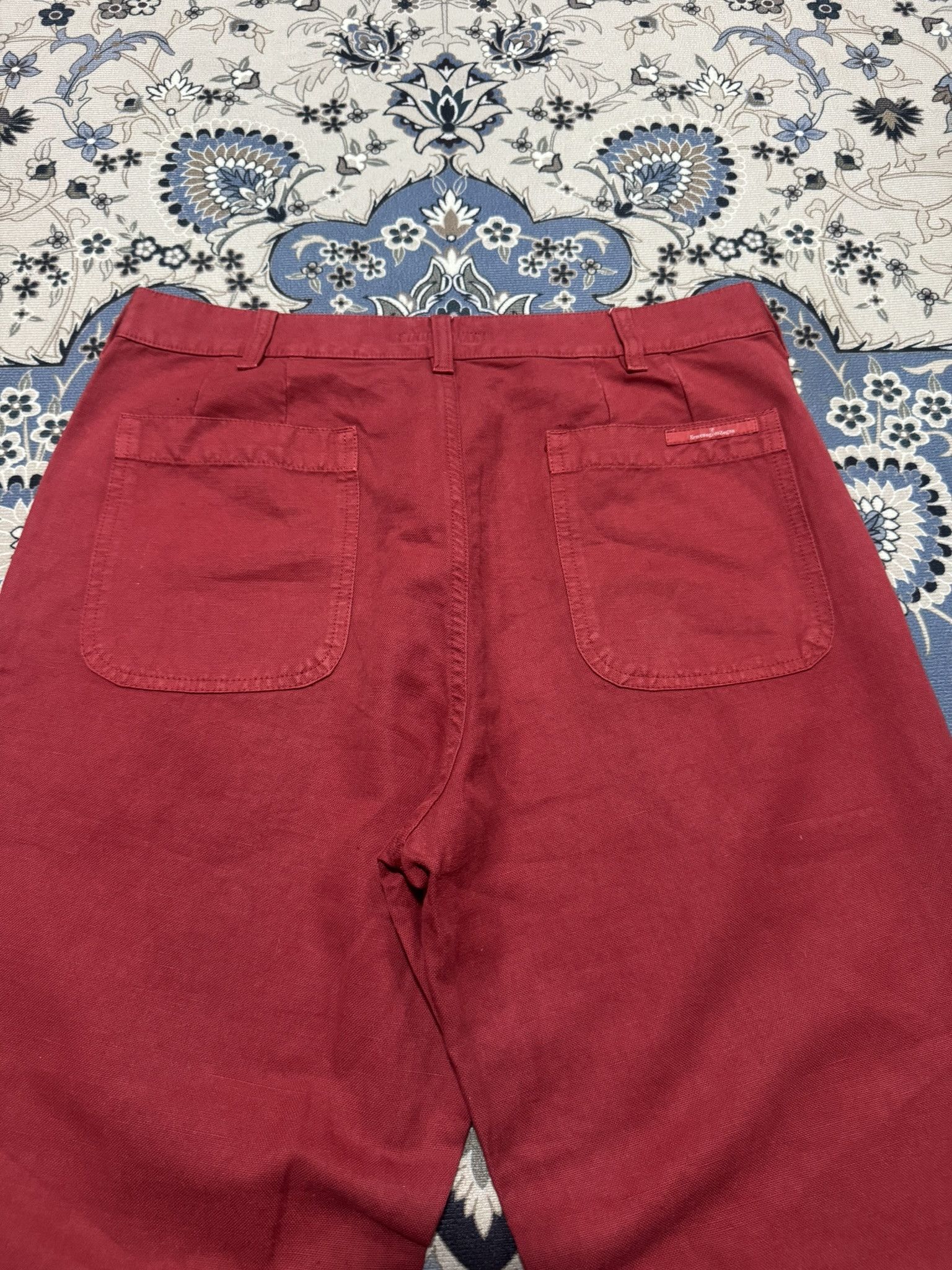 Ermenegildo Zegna × Japanese Brand Ermenegildo Zegna Carpenter Fatigue Army Workers Baggy Pants Size US 32 / EU 48 - 5 Thumbnail