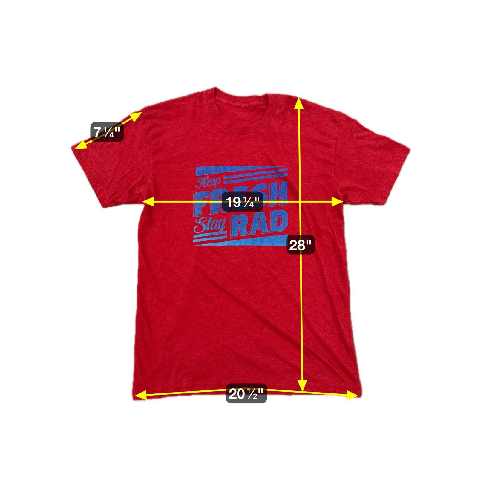 Other Vintage 90s Single Stitch Keep Fresh Stay Rad T-Shirt Rx Size US L / EU 52-54 / 3 - 6 Thumbnail