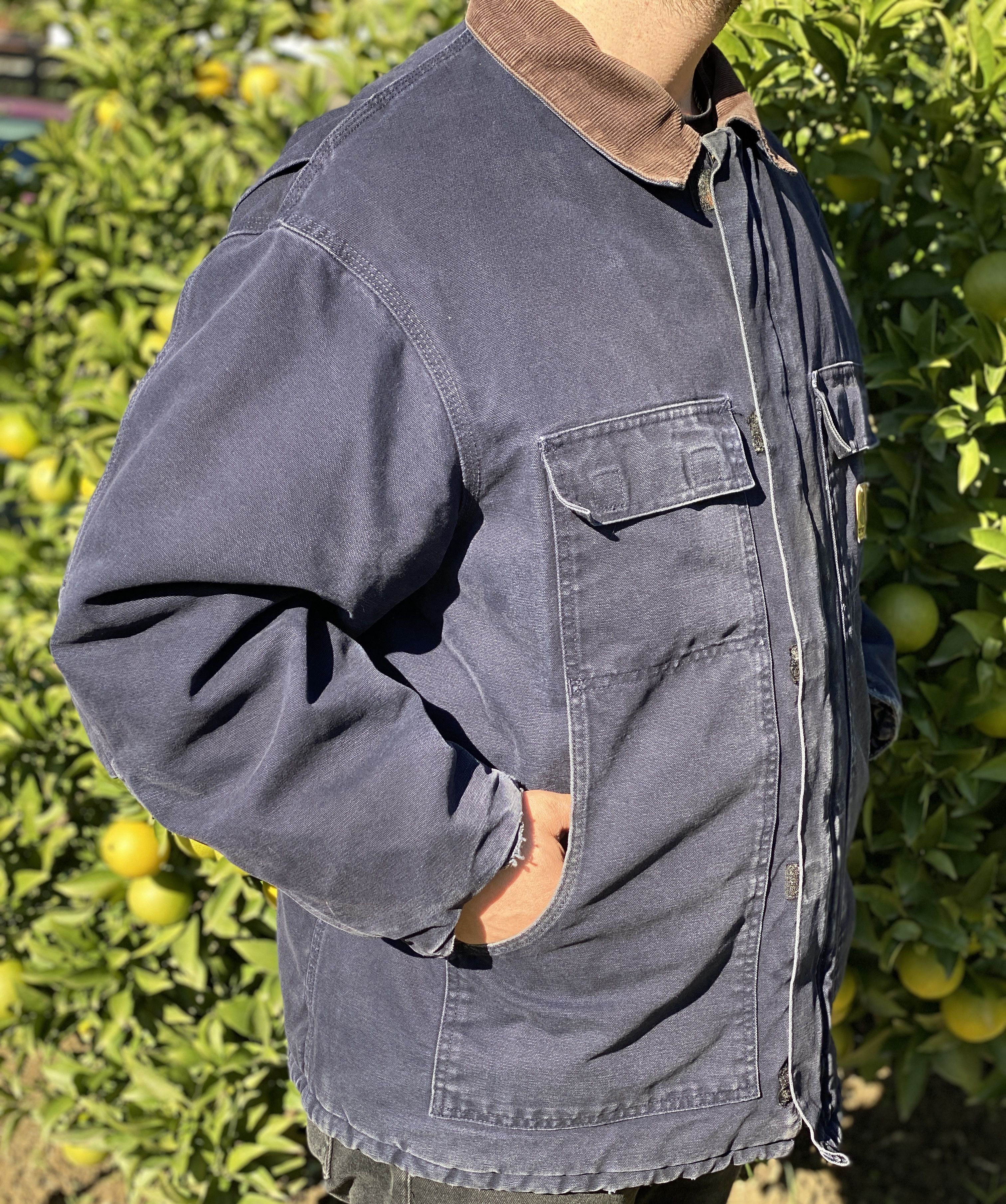 Carhartt Detroit 90' Carhartt Denim Blanket J139 Dst ASAP Rocky 2XL Size US XXL / EU 58 / 5 - 8 Thumbnail