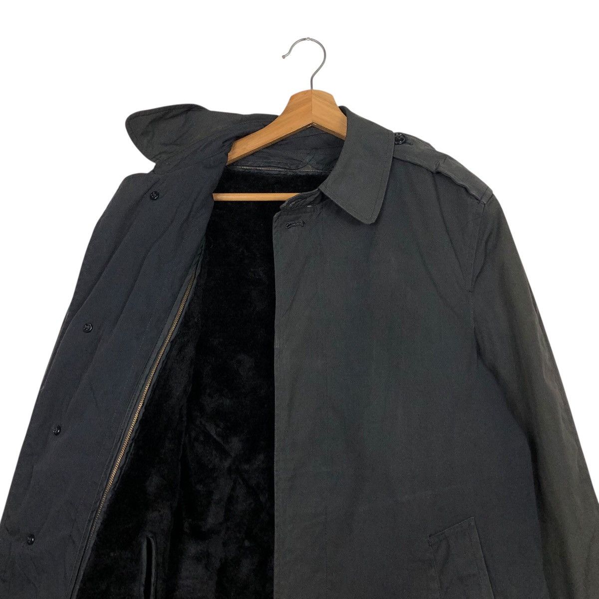 Buzz Rickson's 📌Vintage Long Jacket Blanket Military Wear Rich Black Size US M / EU 48-50 / 2 - 14 Thumbnail