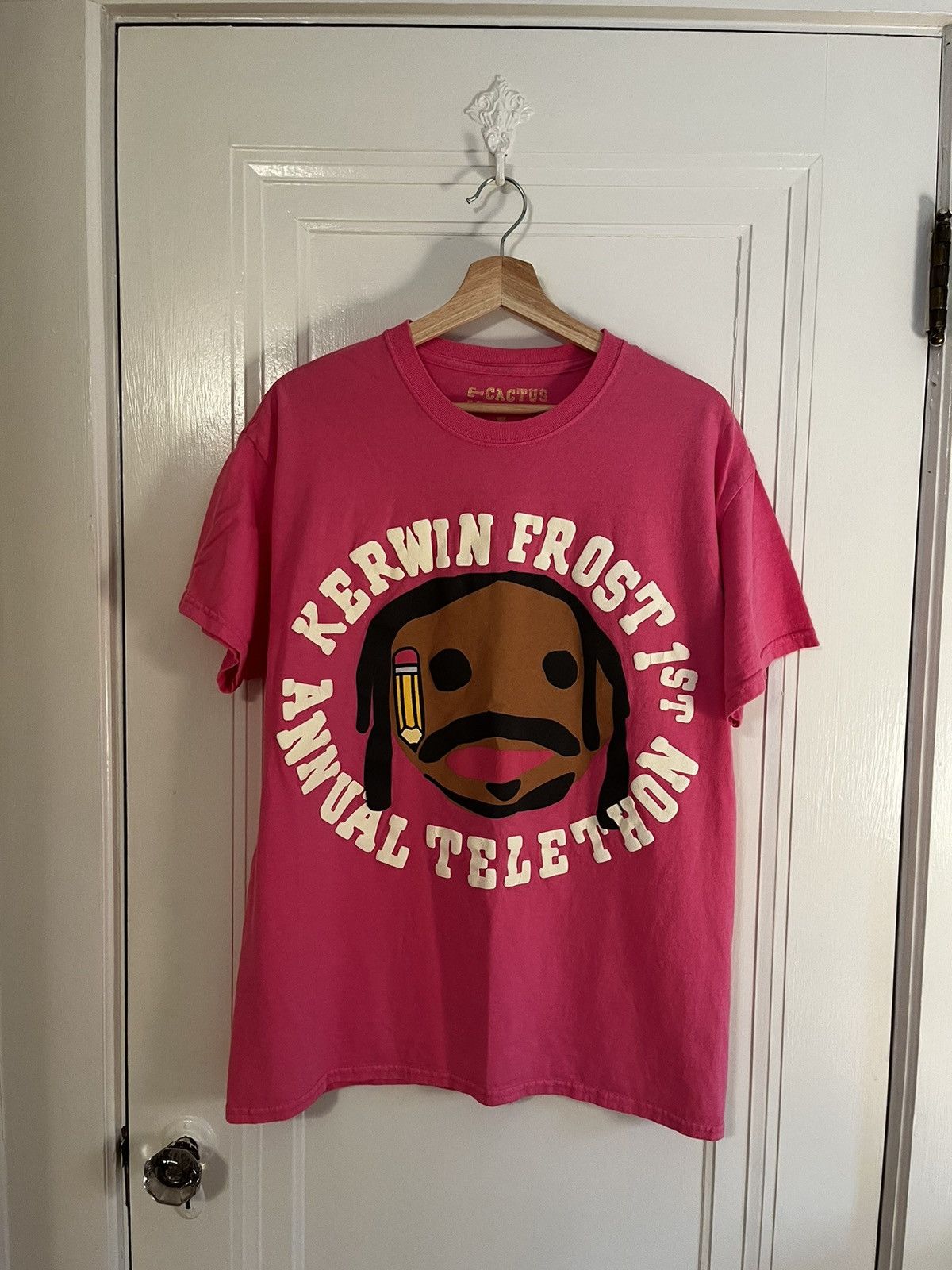 Cactus Plant Flea Market CPFM X Kerwin Frost Telethon Shirt | Grailed