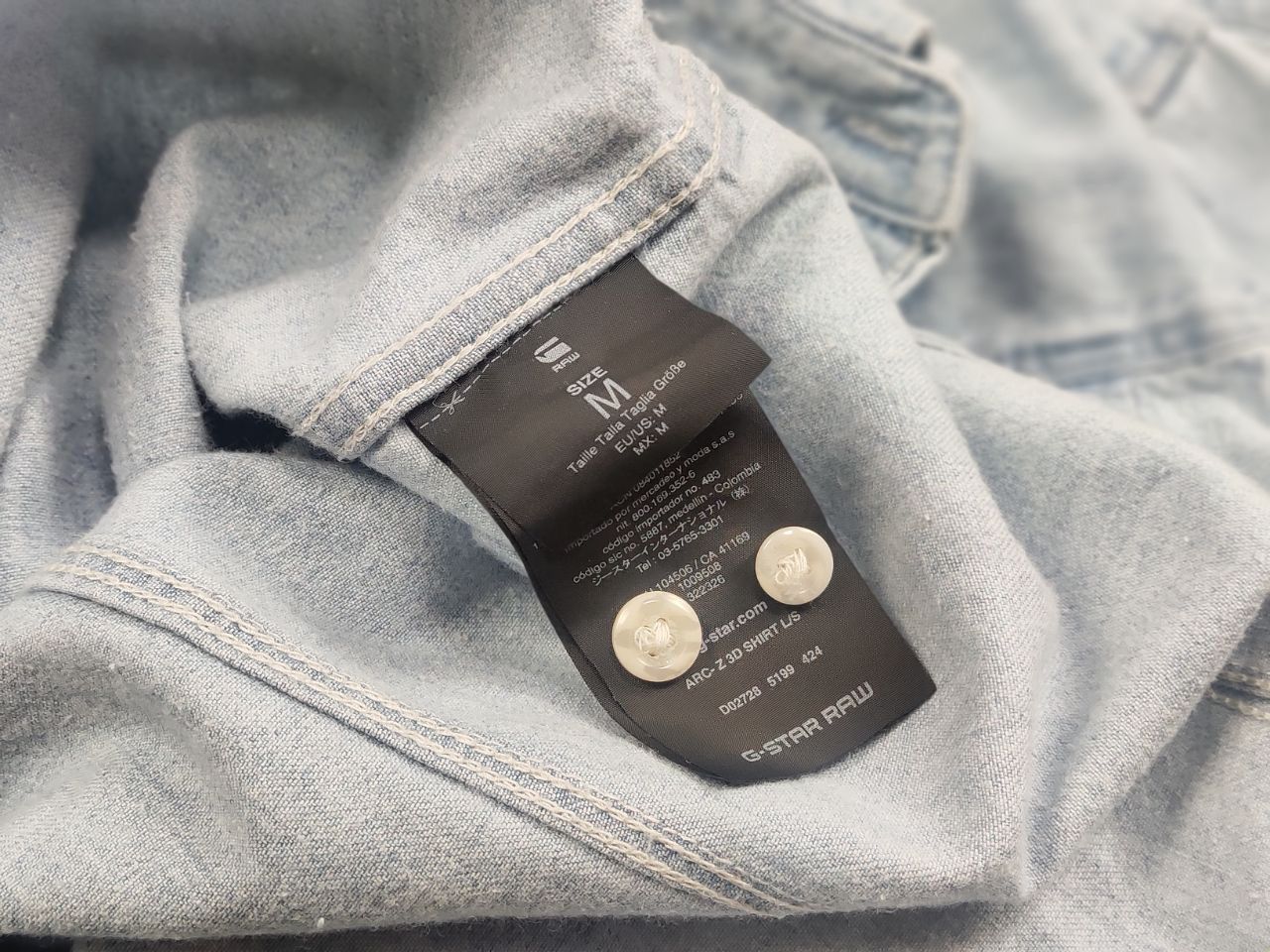 G-Star G Star Raw arc 3d Shirt Light Cotton Pocket Cargo Vintage Size US M / EU 48-50 / 2 - 13 Thumbnail