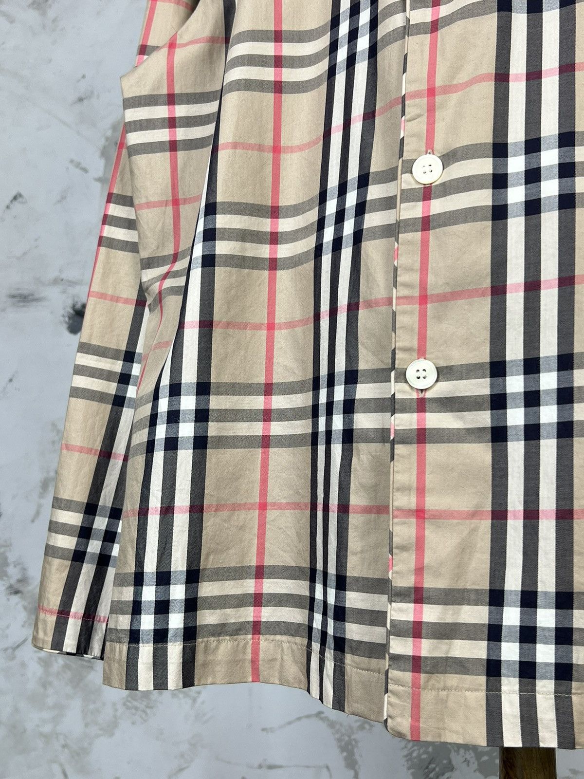 Burberry Burberry Body Nova Check Button Up Shirt Size XL Size US XL / EU 56 / 4 - 3 Thumbnail