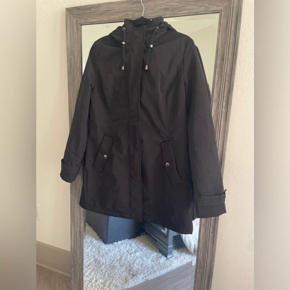 Other HFX black winter jacket with hood. Water resistant and wind Size M / US 6-8 / IT 42-44 - 2 Thumbnail