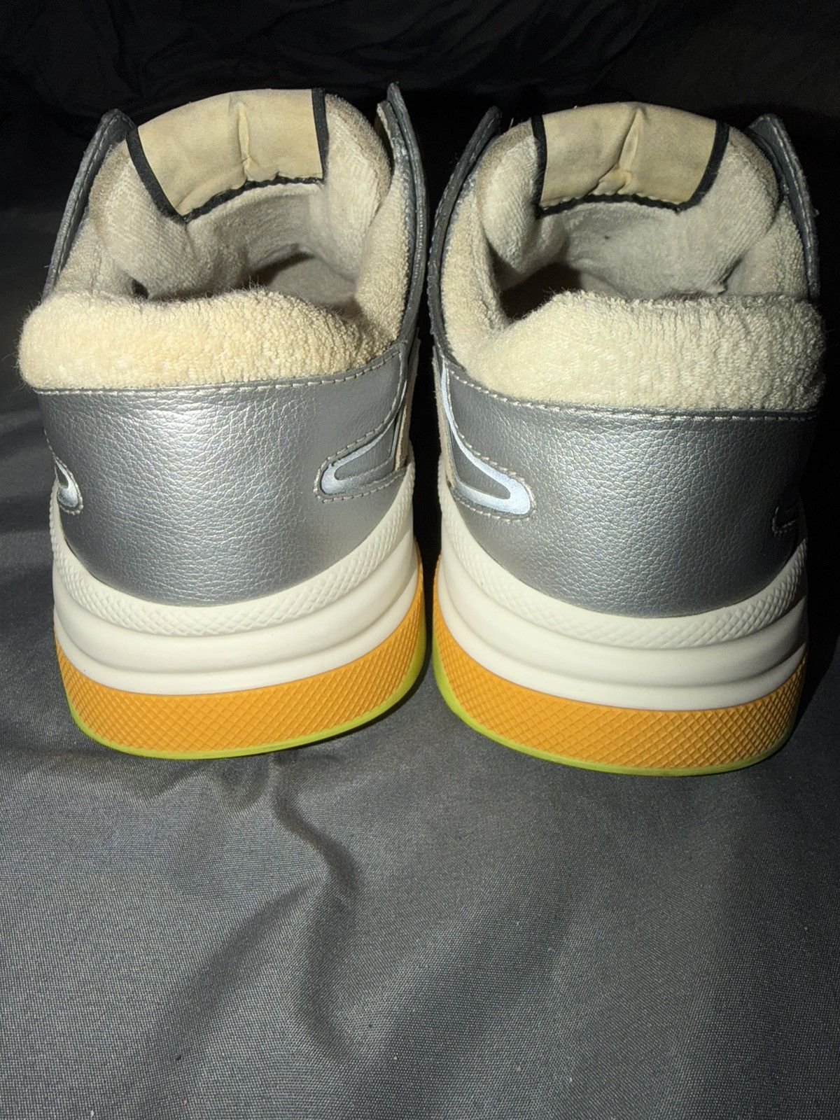 Gucci Gucci Ultraspace ‘Silver Metallic’ Size 6.5 Gucci Size US 8 / EU 41 - 5 Thumbnail