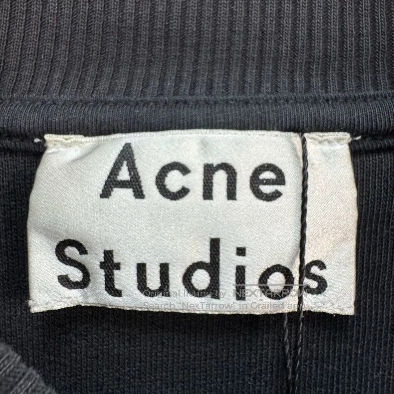 Acne Studios Acne Studios Embroidered Smile Sweatshirt. Size US XXS / EU 40 - 5 Thumbnail