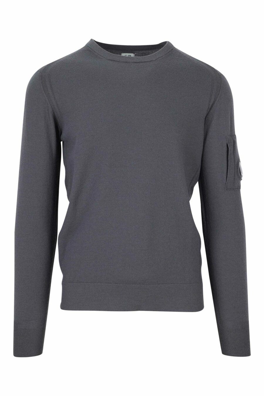 C.P. Company o1y1224 Crewneck Sweater in Lead Size US S / EU 44-46 / 1 - 1 Thumbnail