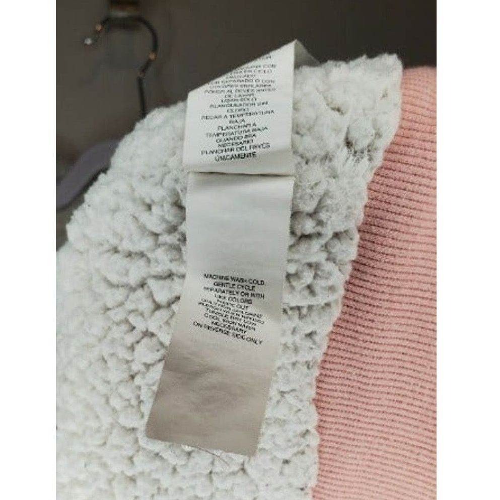 Other Girls Pink Hooded Fleece Sweater XL (14) Childrens Place Size XL / US 12-14 / IT 48-50 - 7 Thumbnail