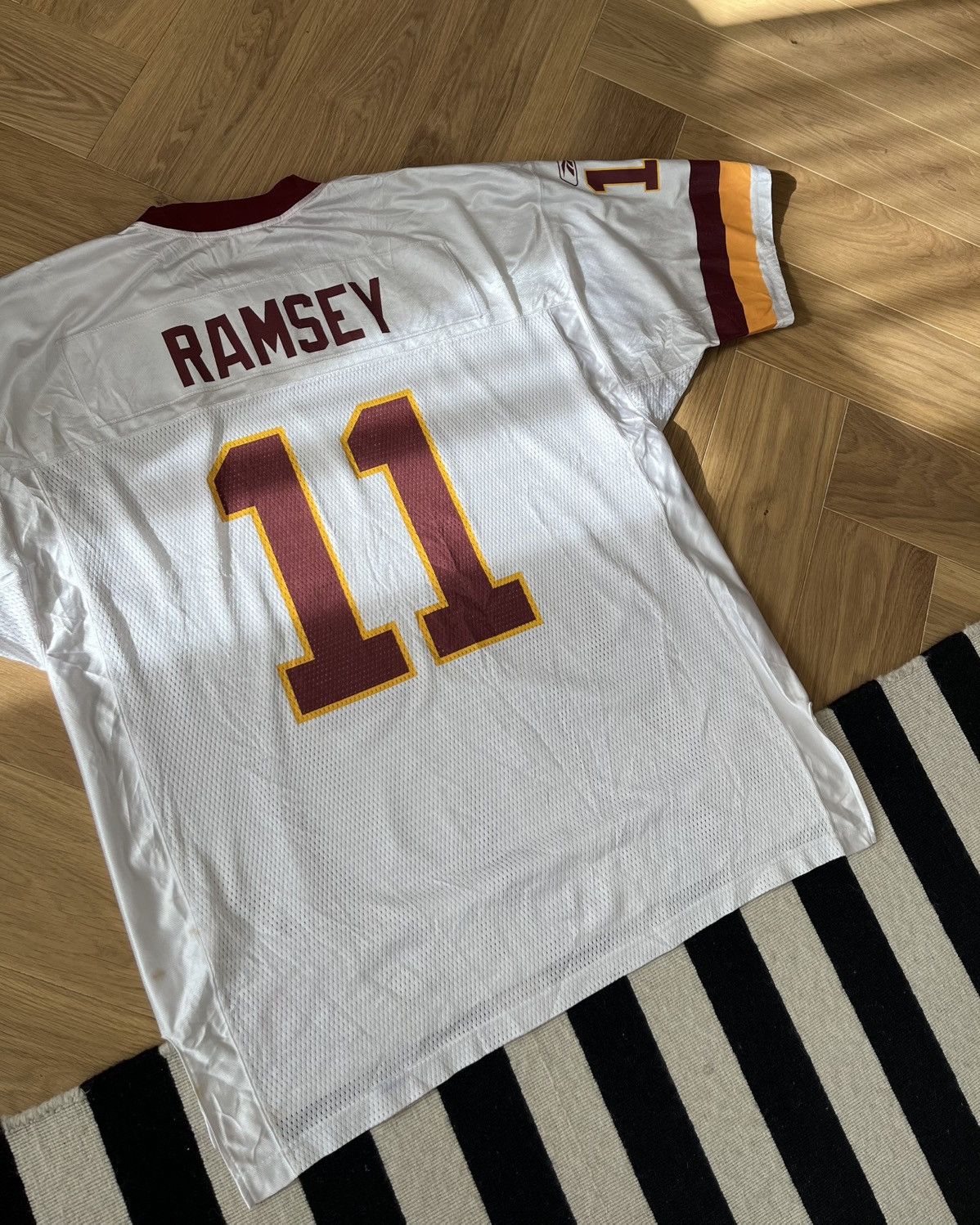 Reebok 2005/06 Washington Redskins #11 Ramsey Reebok Away Jersey XL Size US XL / EU 56 / 4 - 8 Thumbnail
