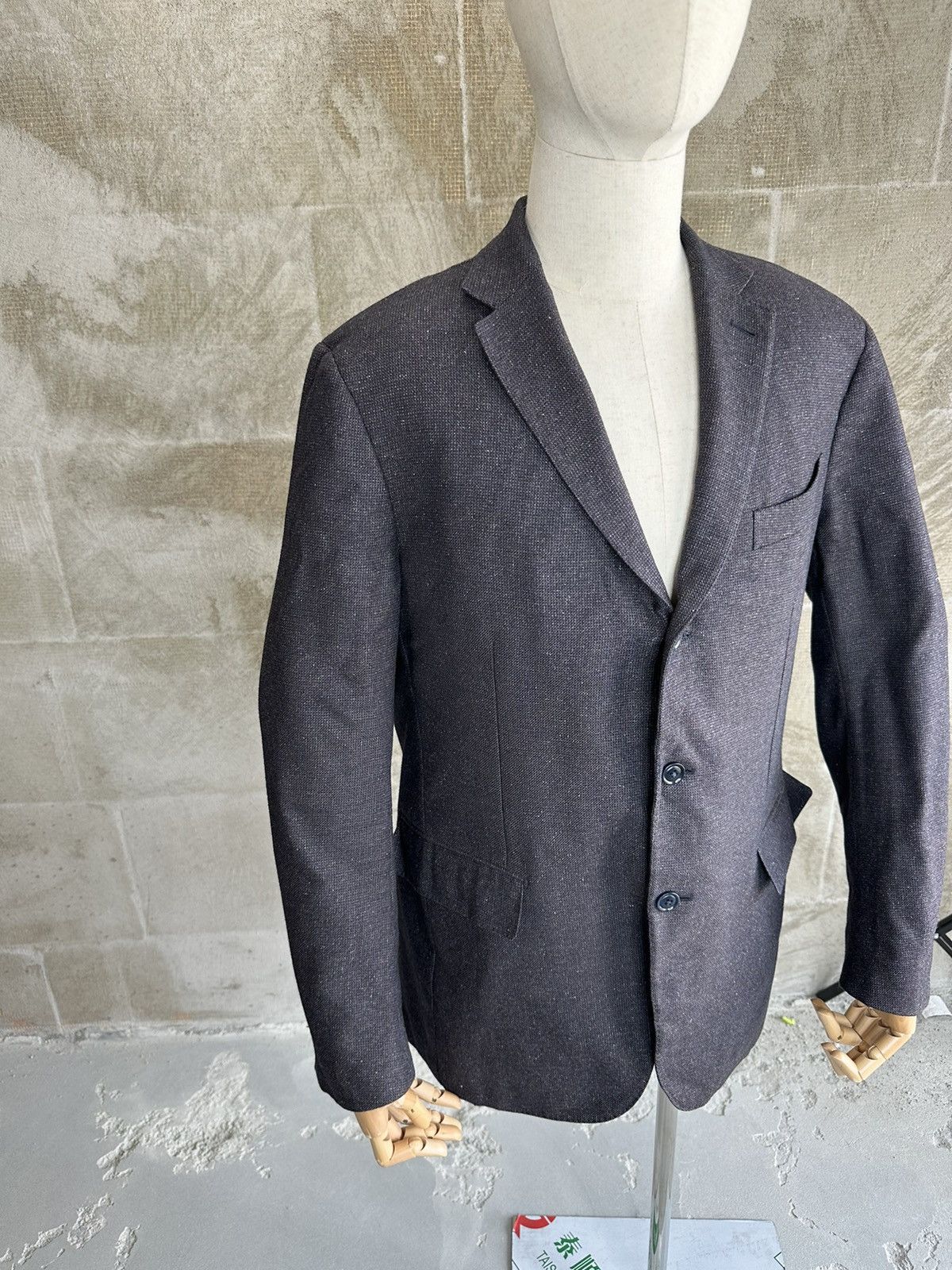 Ermenegildo Zegna Ermenegildo Zegna Wool Blazer Size 54R - 7 Thumbnail