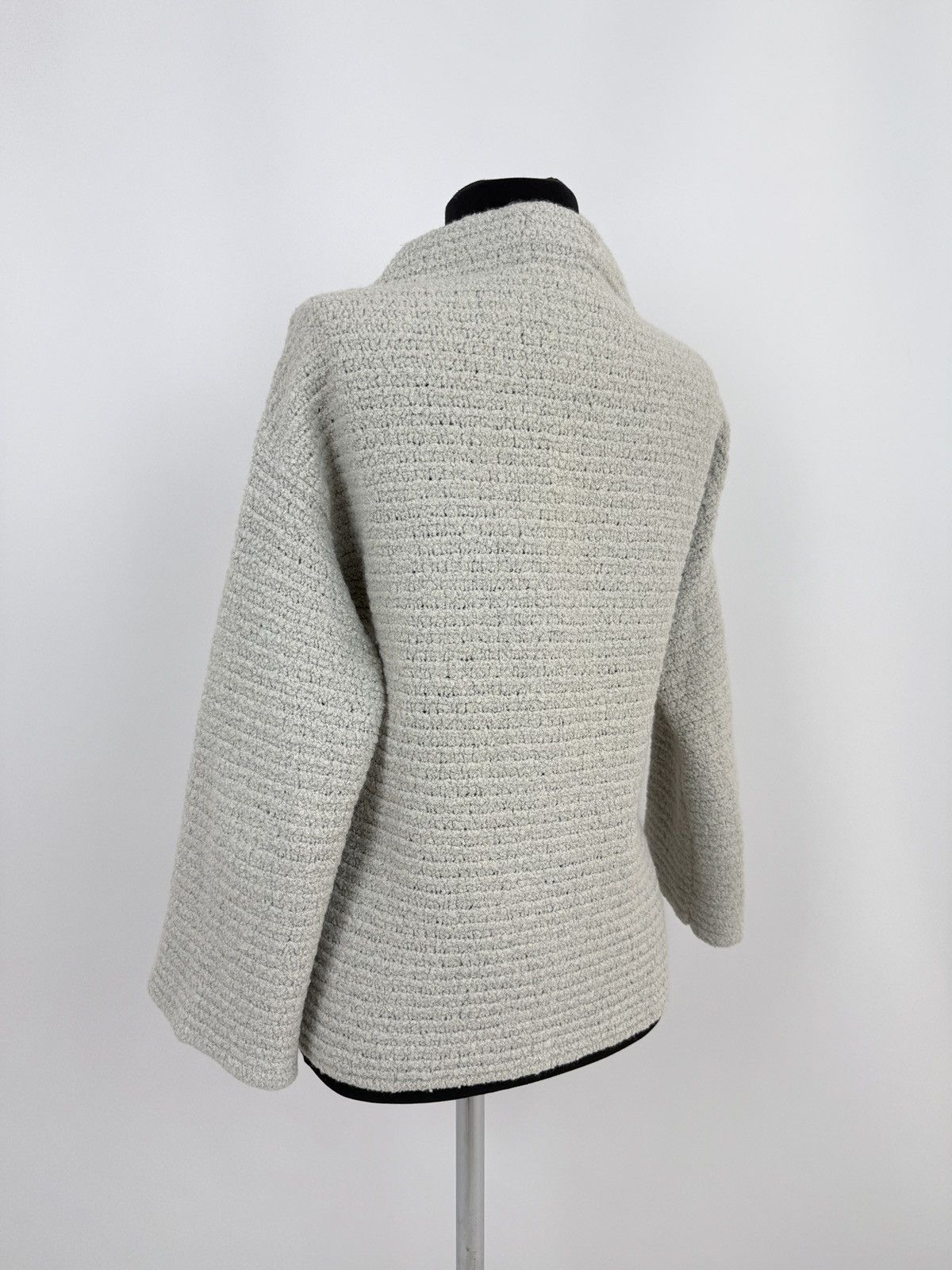 Annette Gortz Annete Gortz Wool Blend Ribbed Mock Neck Sweater Size S / US 4 / IT 40 - 2 Thumbnail