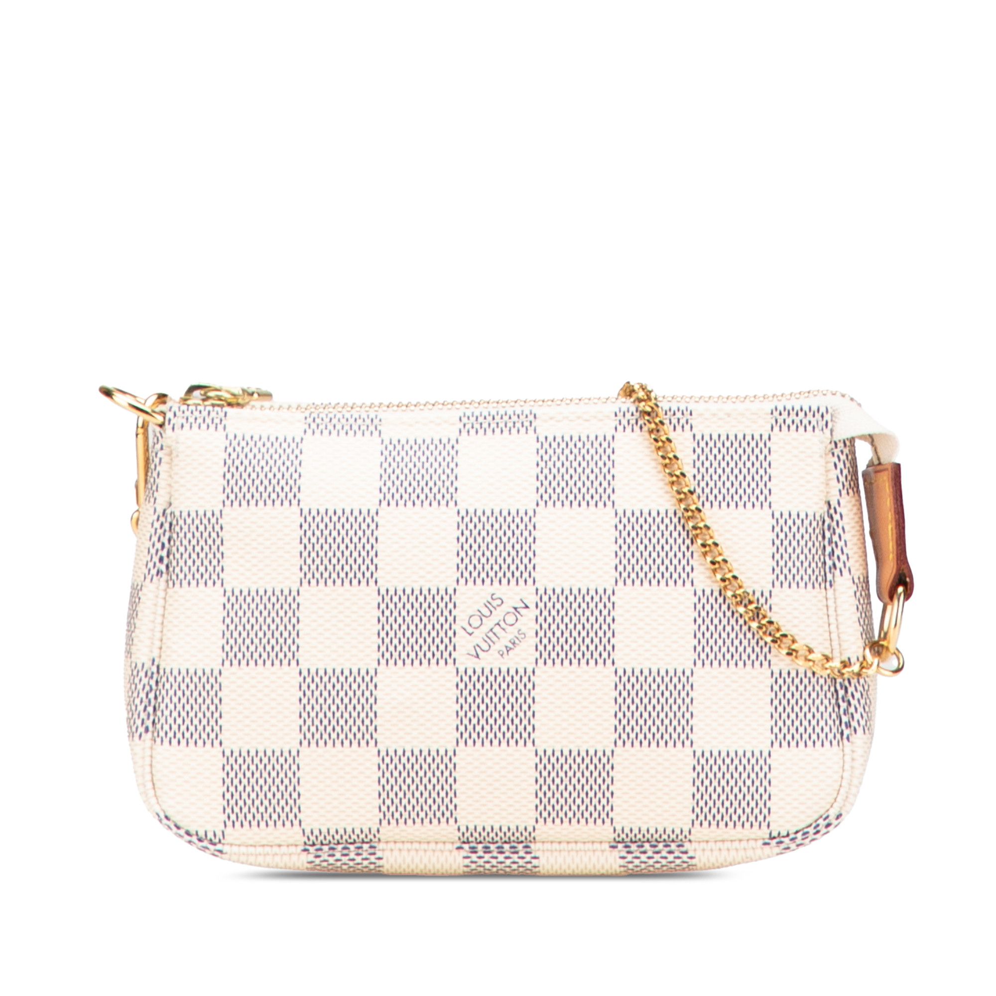 Louis Vuitton Louis Vuitton Damier Azur Mini Pochette Accessoires Size ONE SIZE - 1 Thumbnail