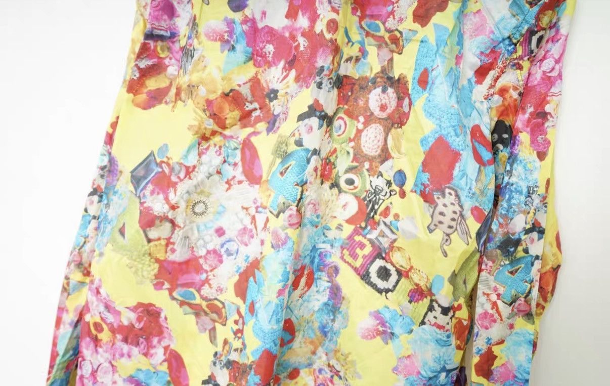 Comme des Garcons Comme des Garçons Graffiti Floral Shirt Size US S / EU 44-46 / 1 - 6 Thumbnail