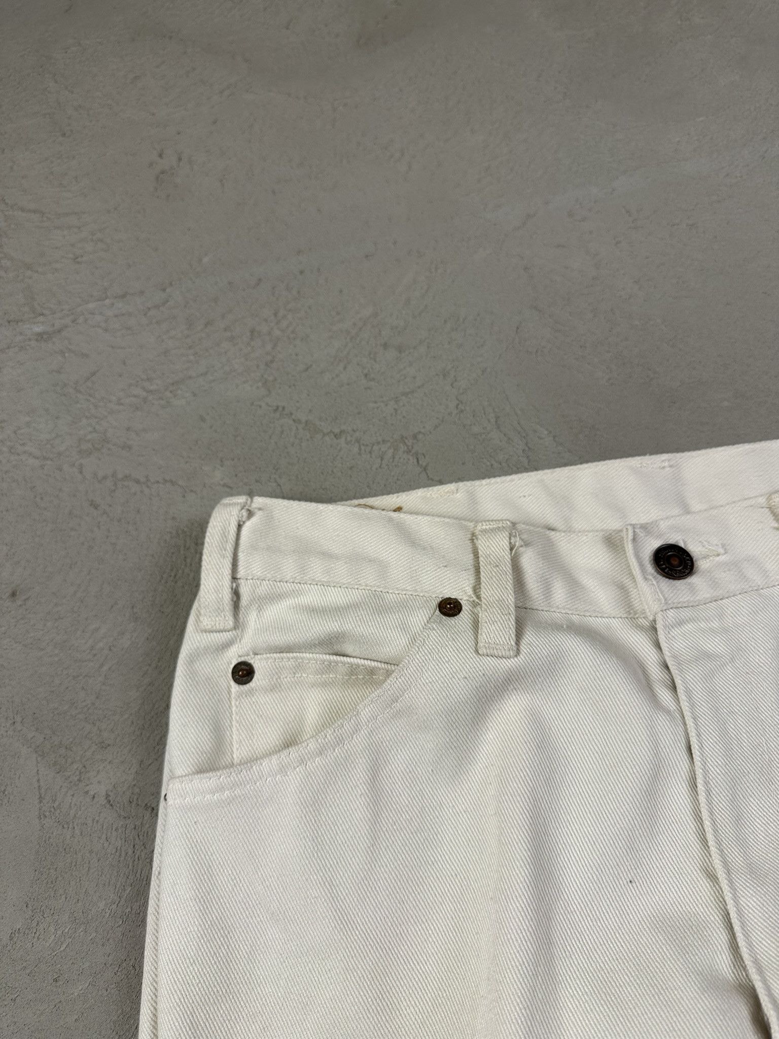 Levi's 70s Levi's Flaired Denim Jeans Pants Rare Size US 33 - 4 Thumbnail