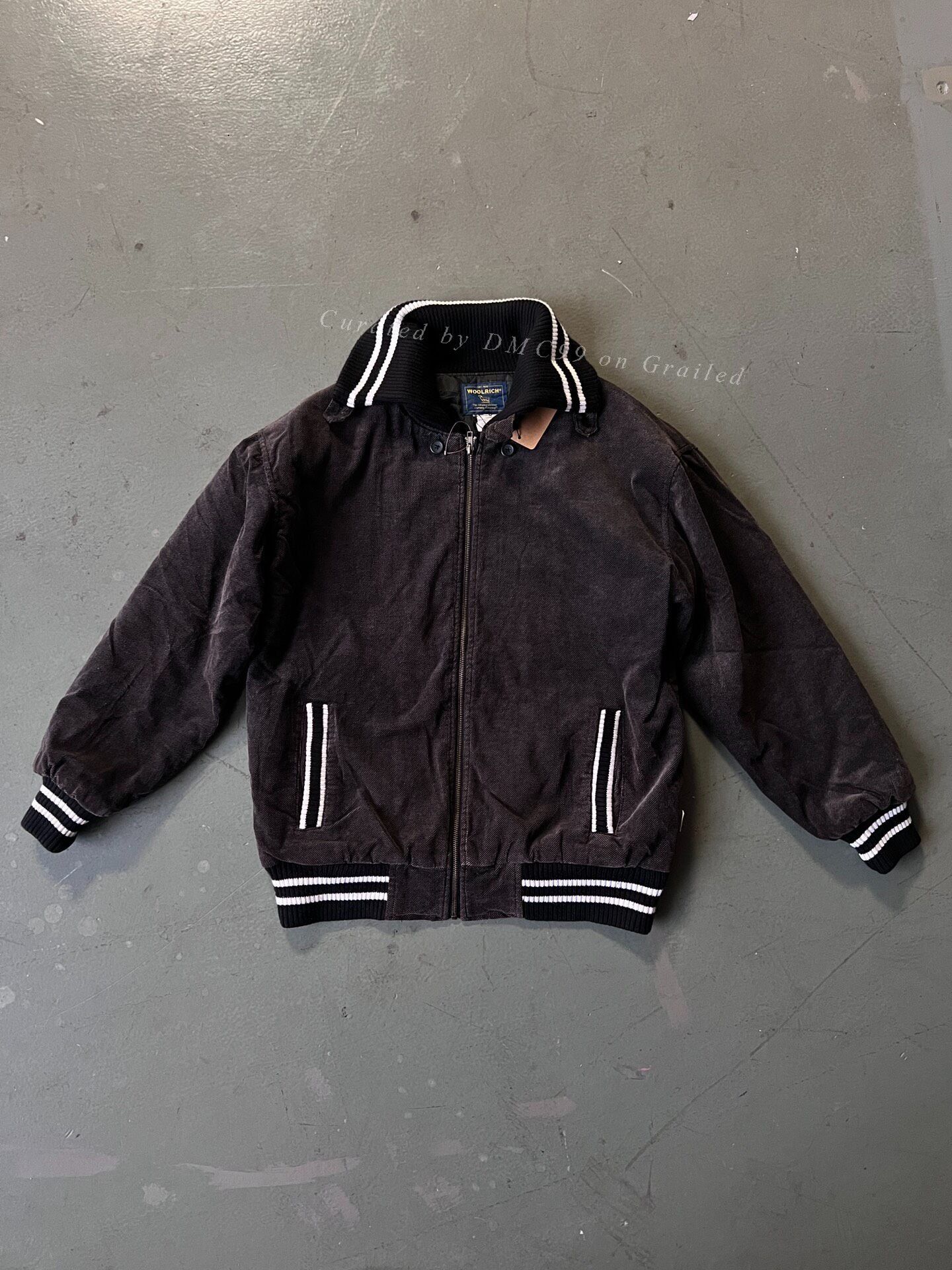 Vintage Vintage WoolRich Shawl Collar Cotton Jacket Size US M / EU 48-50 / 2 - 1 Thumbnail