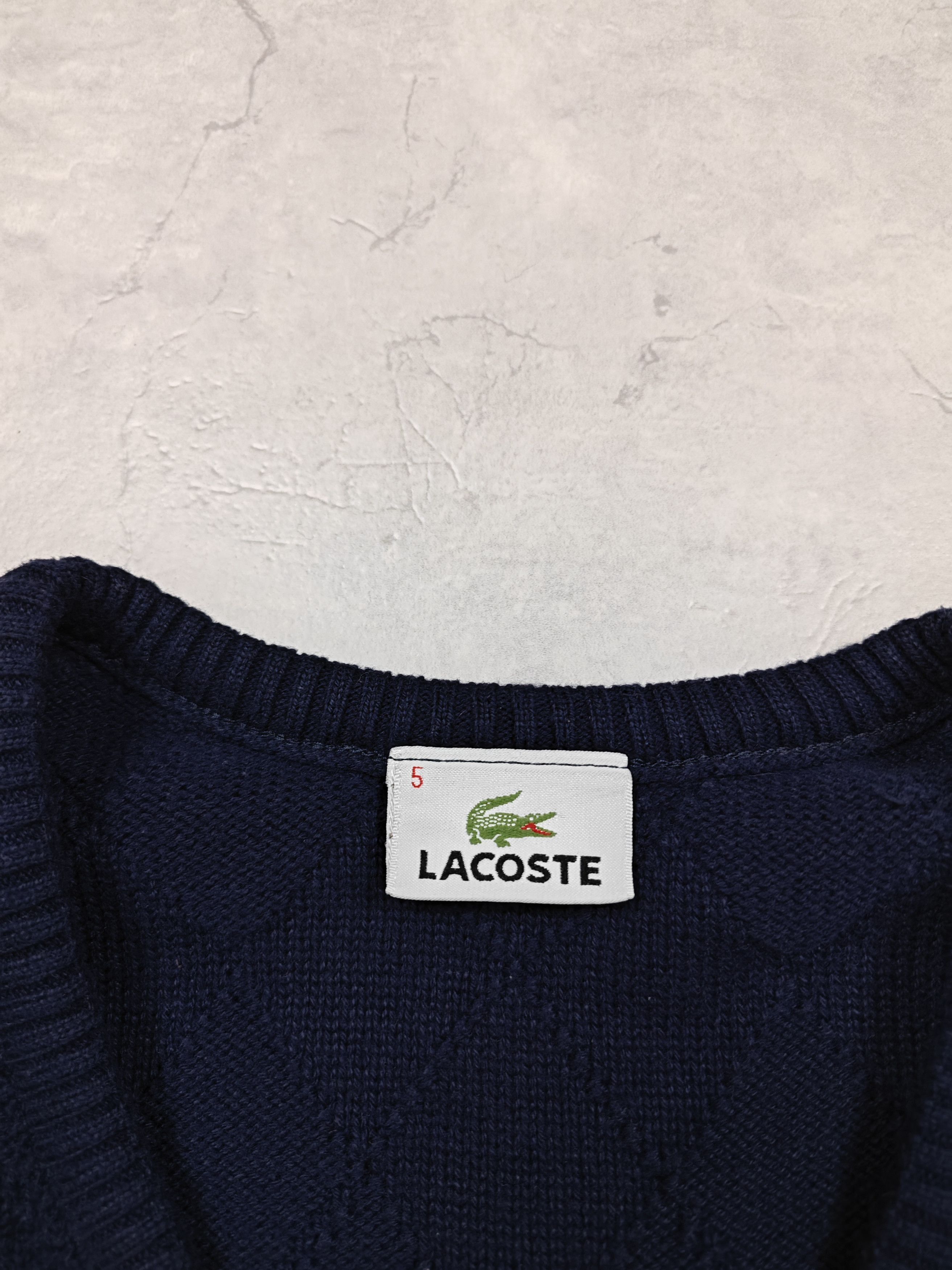 Lacoste Lacoste Vintage Sweater Size US L / EU 52-54 / 3 - 4 Thumbnail