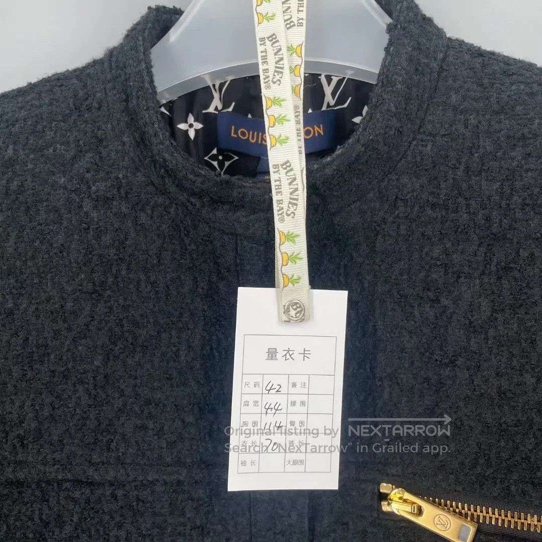 Louis Vuitton Louis Vuitton Logo Snap Button Jacket. Size M / US 6-8 / IT 42-44 - 7 Thumbnail