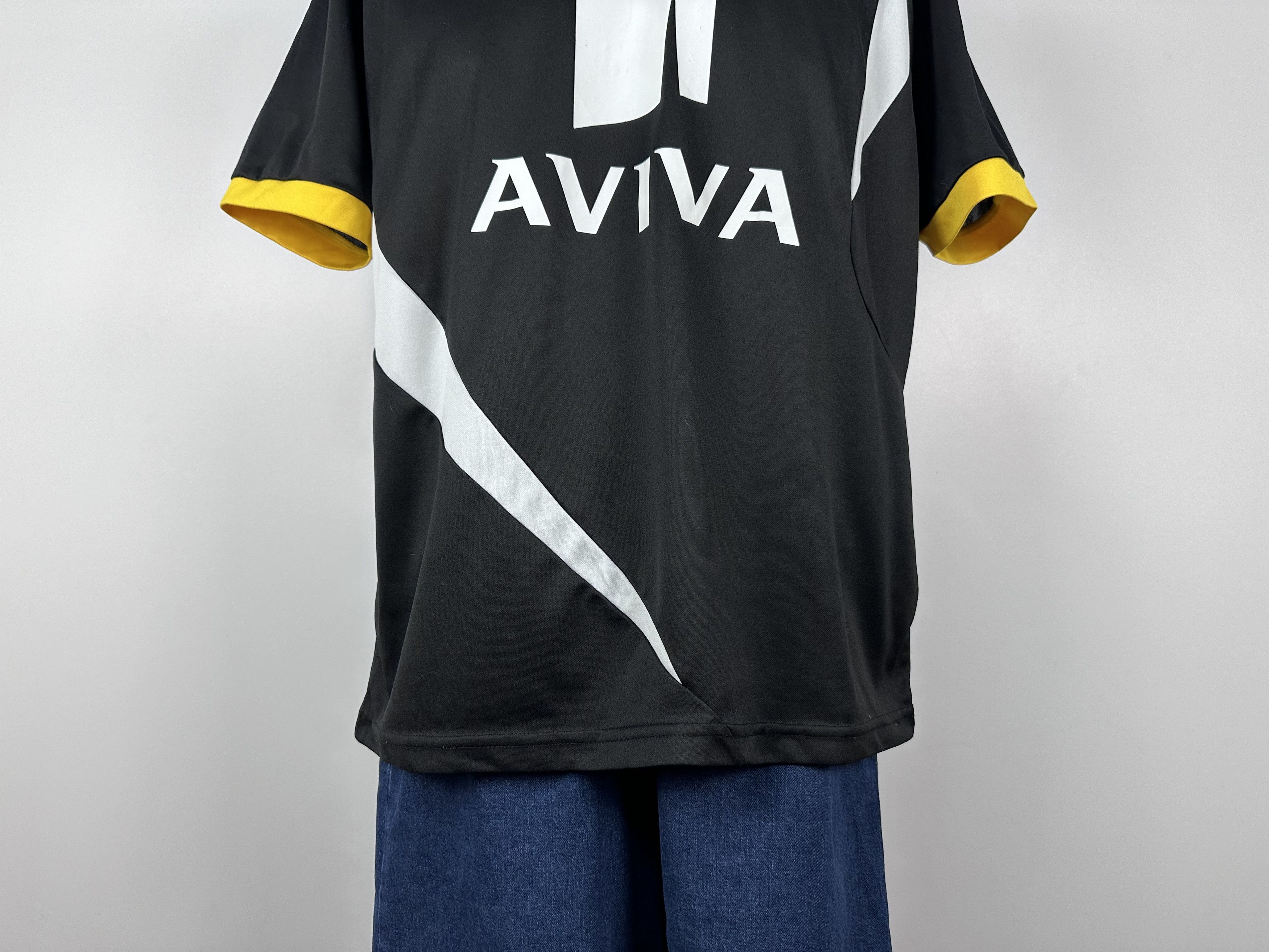 Errea Norwich City 2013 2014 Training Football Shirt Soccer Jersey Size US XL / EU 56 / 4 - 5 Thumbnail