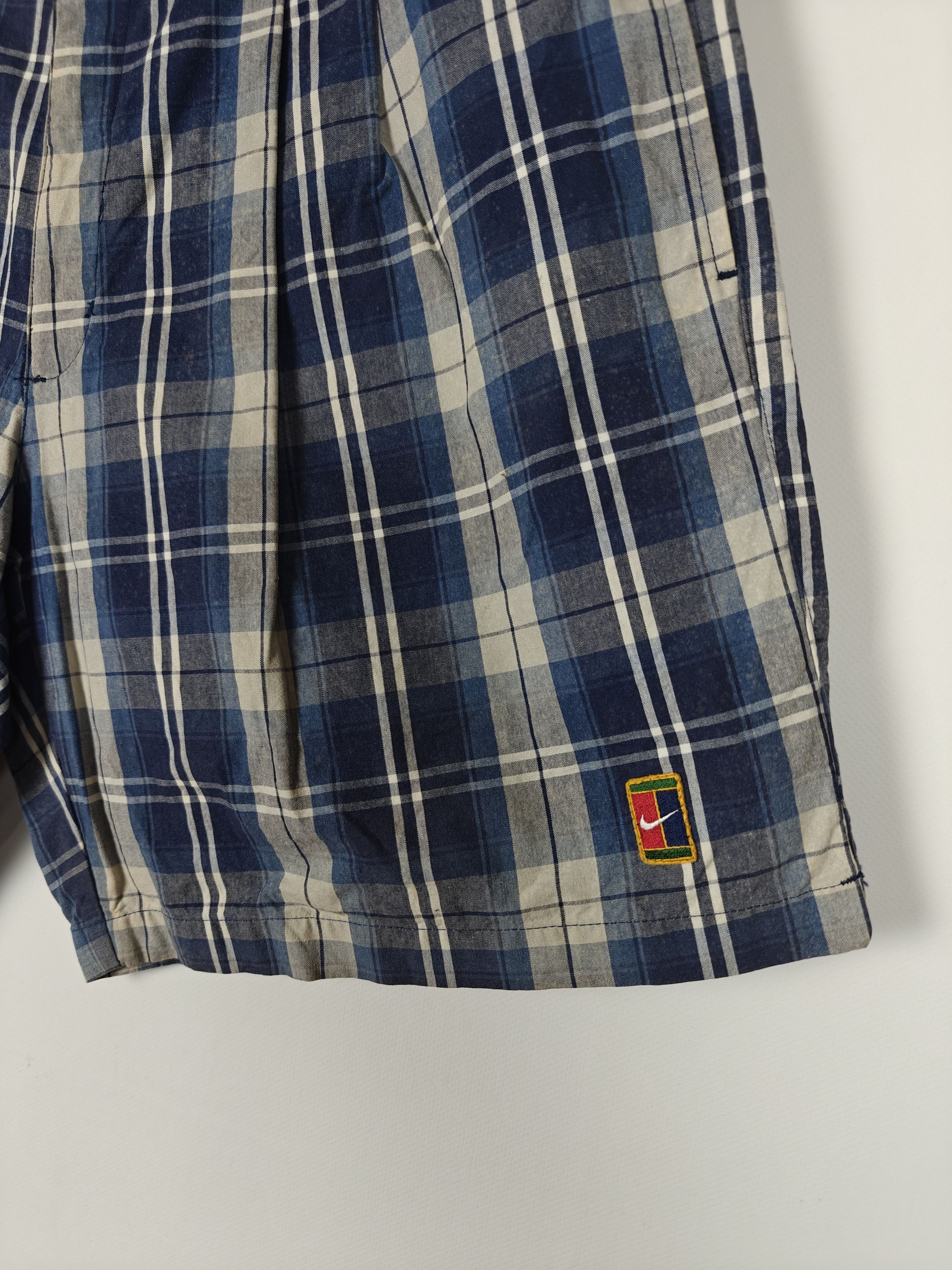 Nike Nike Challenge Court Shorts VTG Check size 36 Size US 36 / EU 52 - 4 Thumbnail