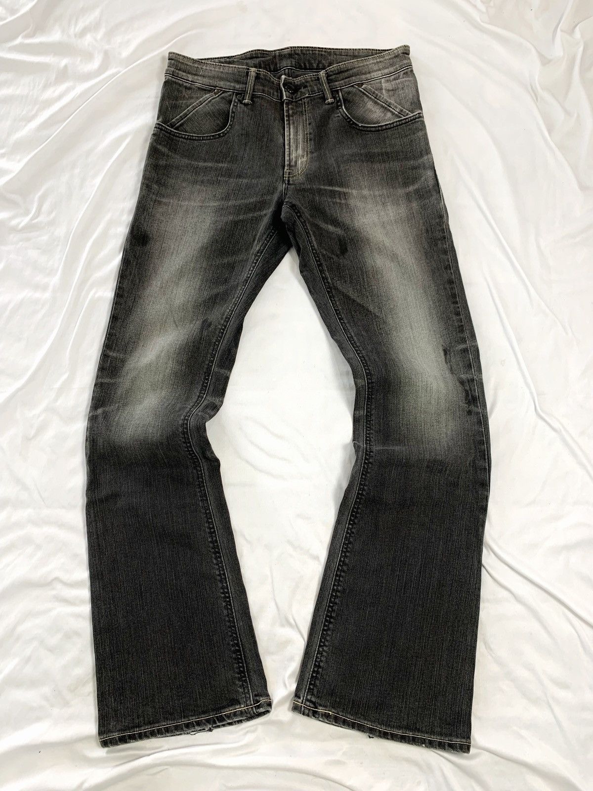 Lee Vintage flare lee riders mudwash jeans pant tornado mart Size US 32 / EU 48 - 4 Thumbnail