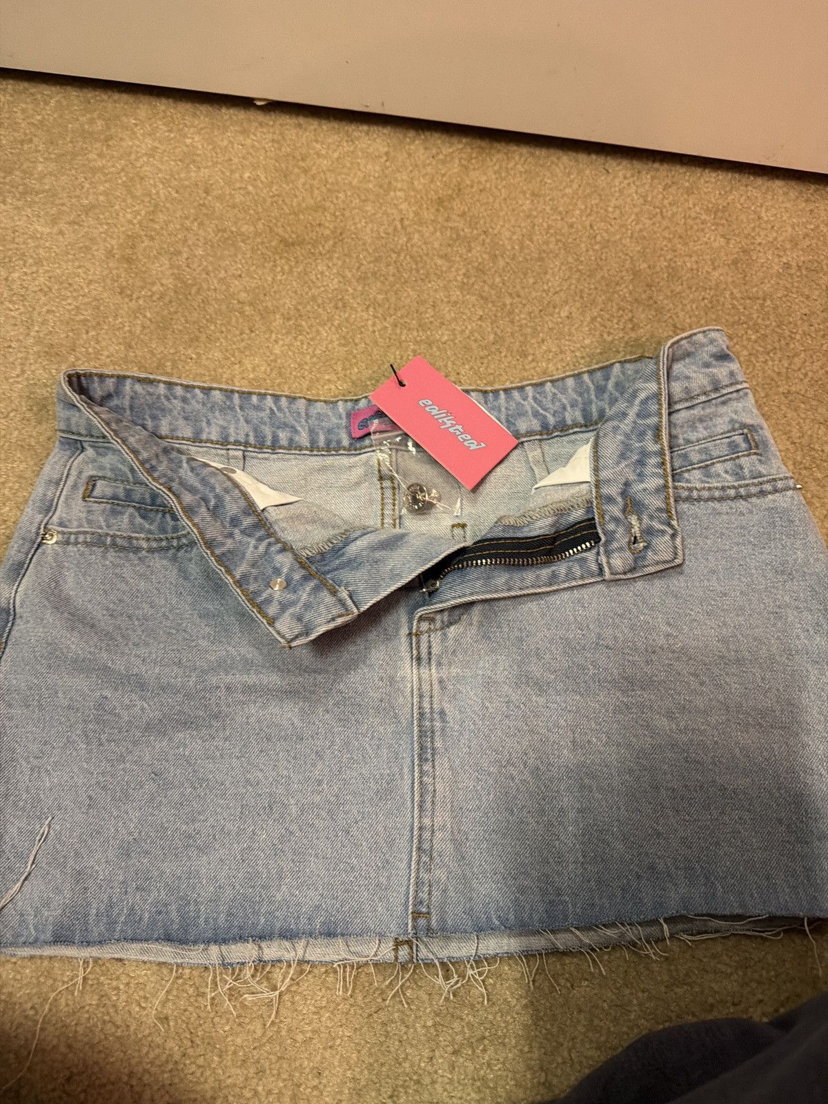 Other chiara denim micro skirt Size 26" / US 2 / IT 38 - 2 Thumbnail