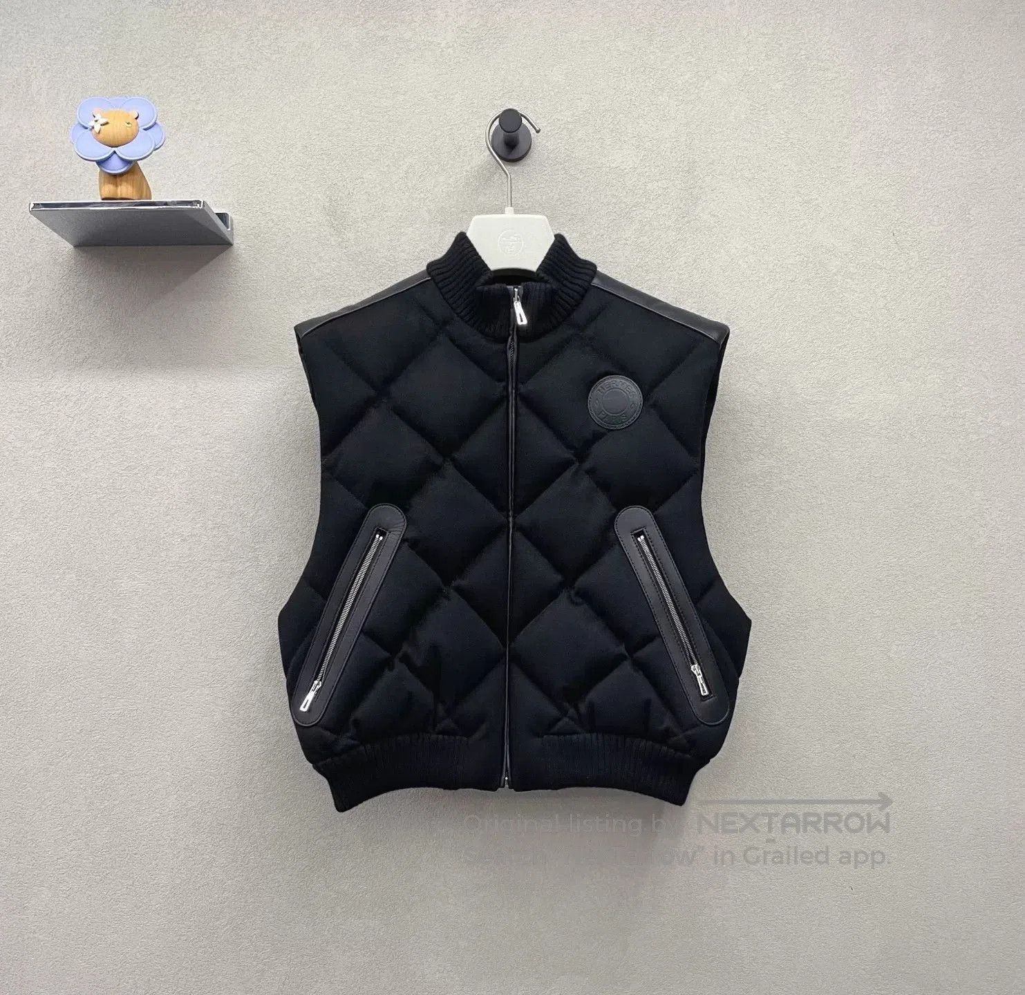 Hermes Hermes Black Sleeveless Down Vest. Size US XS / EU 42 / 0 - 2 Thumbnail