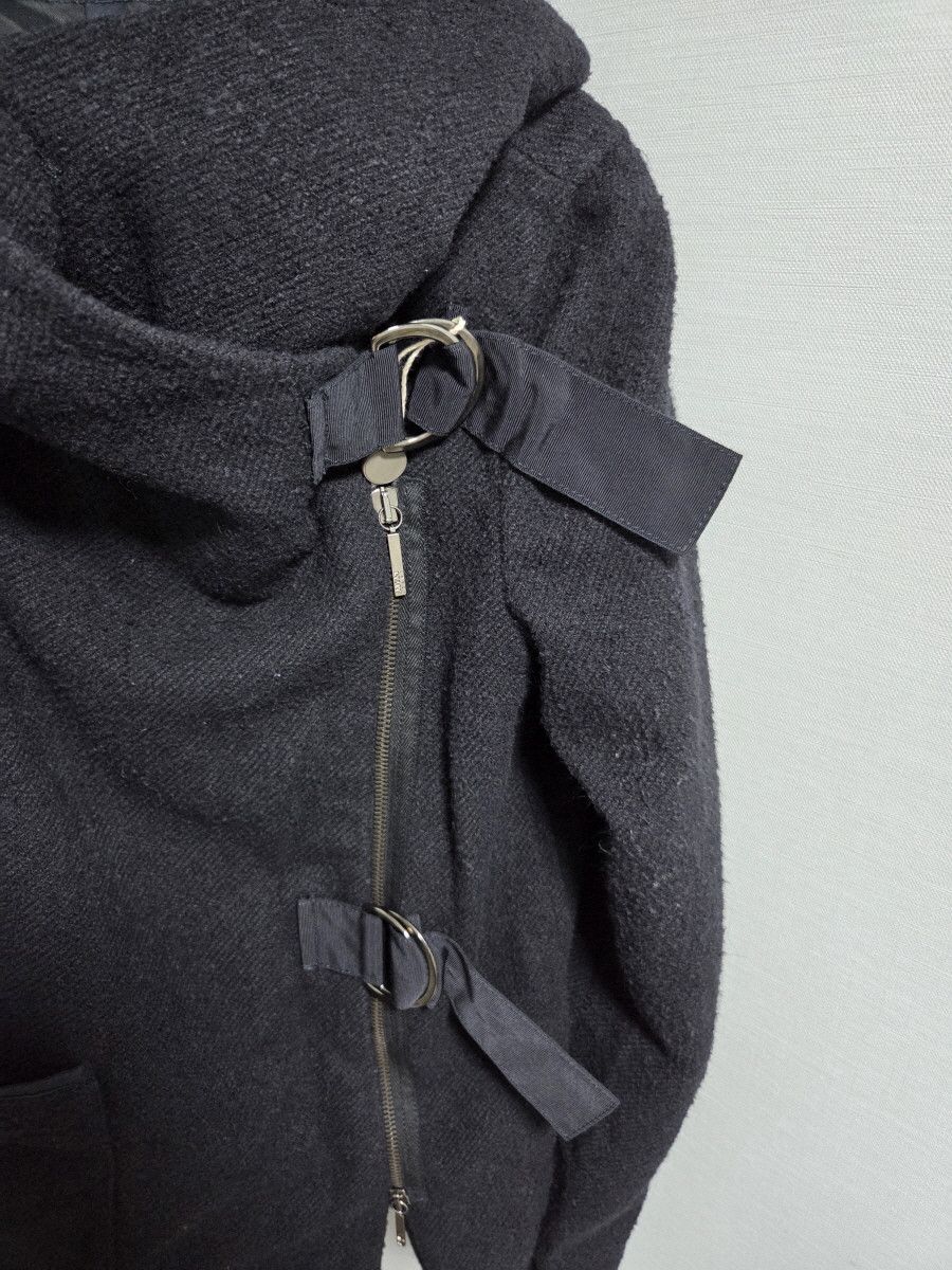 Armani Armani Jeans Bouclé Hoodie Jacket Size ONE SIZE - 4 Thumbnail