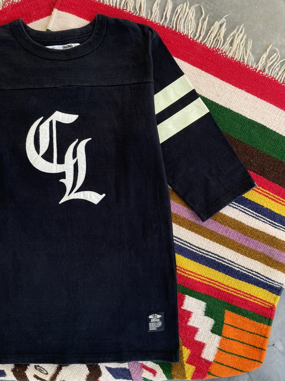 CHALLENGER × Japanese Brand CHALLENGER CL Football Tee 3/4 2015 Size US S / EU 44-46 / 1 - 2 Thumbnail