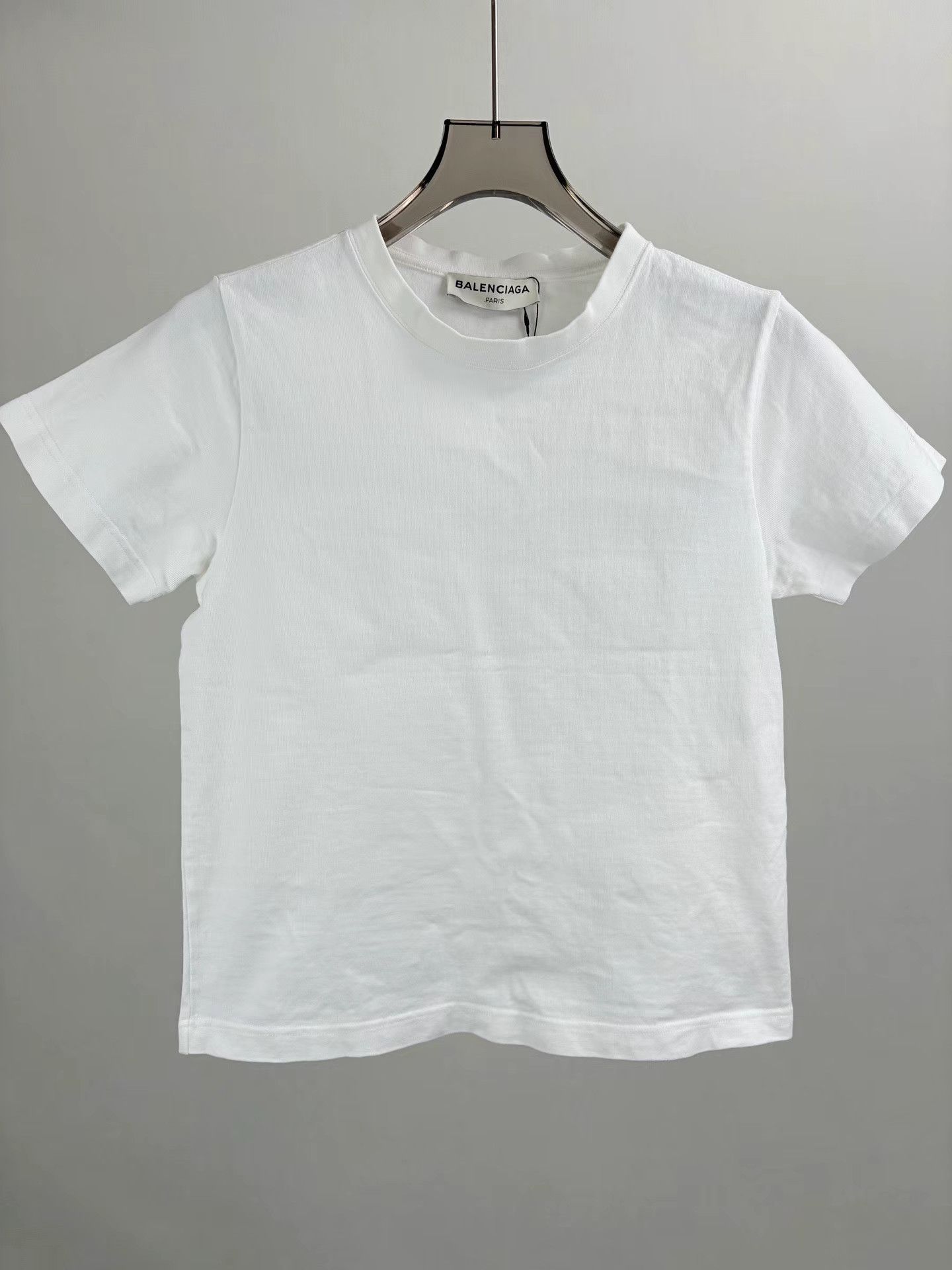 Balenciaga BALENCIAGA White Short Sleeve Size US L / EU 52-54 / 3 - 1 Thumbnail