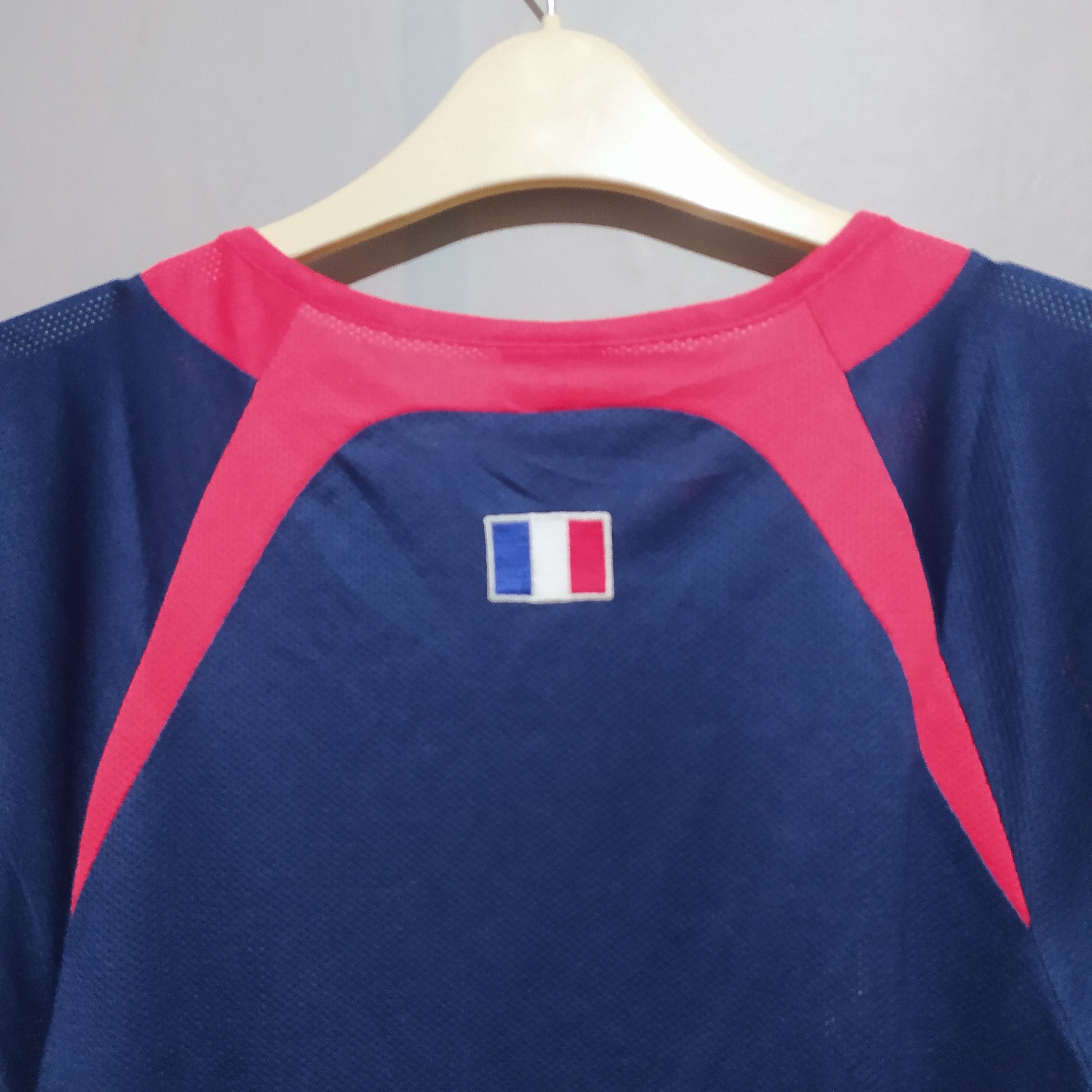 Adidas VTG Adidas x France 2004 (Zidane, etc) Training Shirt Vest Size US M / EU 48-50 / 2 - 11 Thumbnail