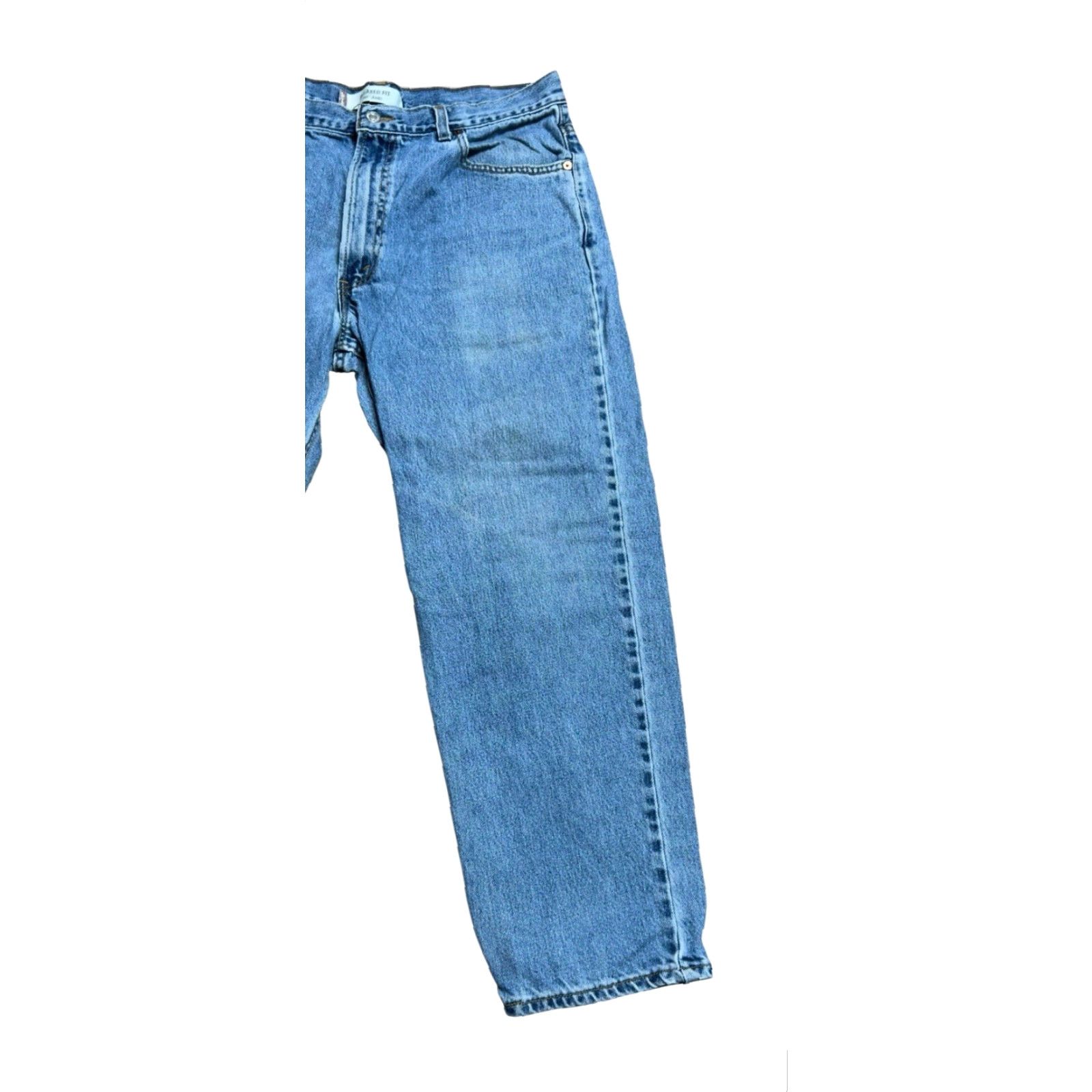 Levi's VINTAGE Levi's 550 Relaxed Fit Jeans Pants Men's Sz 36x30 Made in USA 90's Blue Size US 36 / EU 52 - 3 Thumbnail