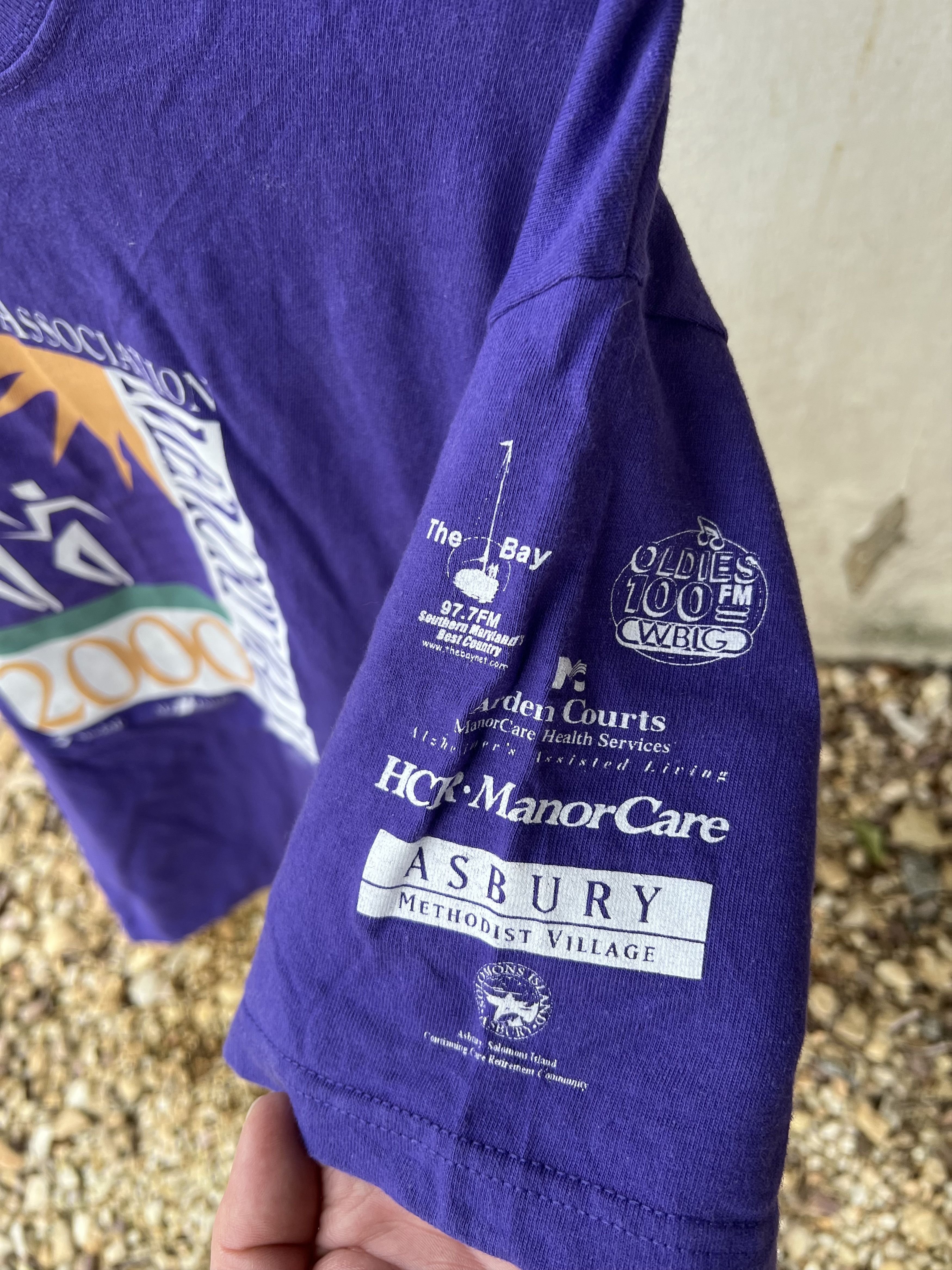 Vintage 2000 Alzheimer's Association Memory Run T-Shirt Size US L / EU 52-54 / 3 - 4 Thumbnail