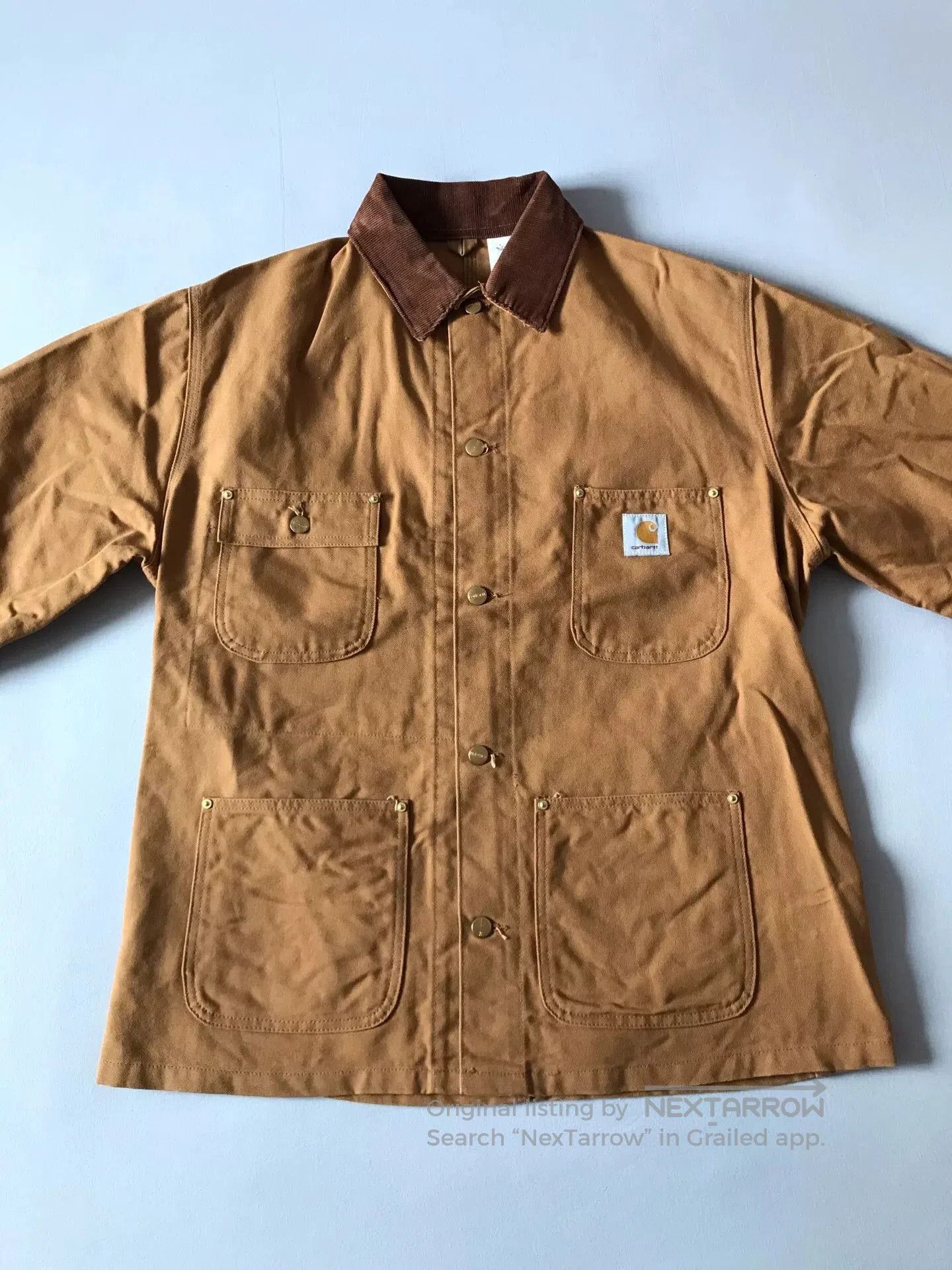 Carhartt 90s Carhartt 6C Brown Canvas Jacket. Size US S / EU 44-46 / 1 - 4 Thumbnail
