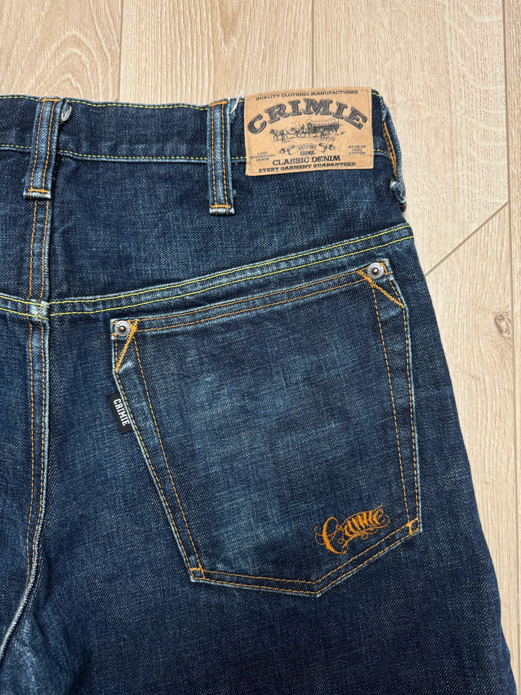 Japanese Brand CRIMIE CXXX-PT03 W31 x L31 Japanese selvedge jeans Size US 31 - 9 Thumbnail