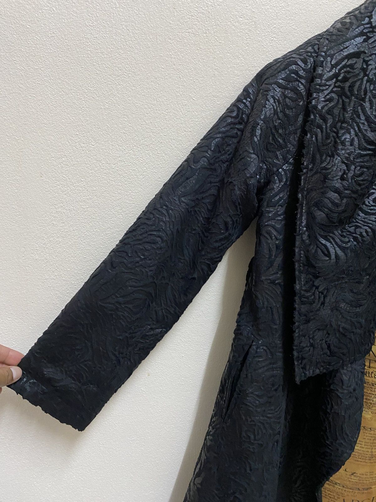 Max Mara Max Mara Made in Italy Textured Wool Blend Coat M Size M / US 6-8 / IT 42-44 - 4 Thumbnail