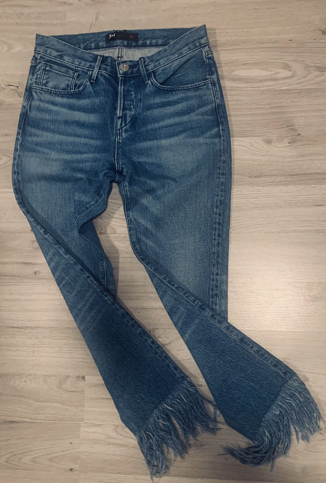 3x1 Skinny jeans with fringe Size 24" / US 00 / IT 34 - 2 Thumbnail