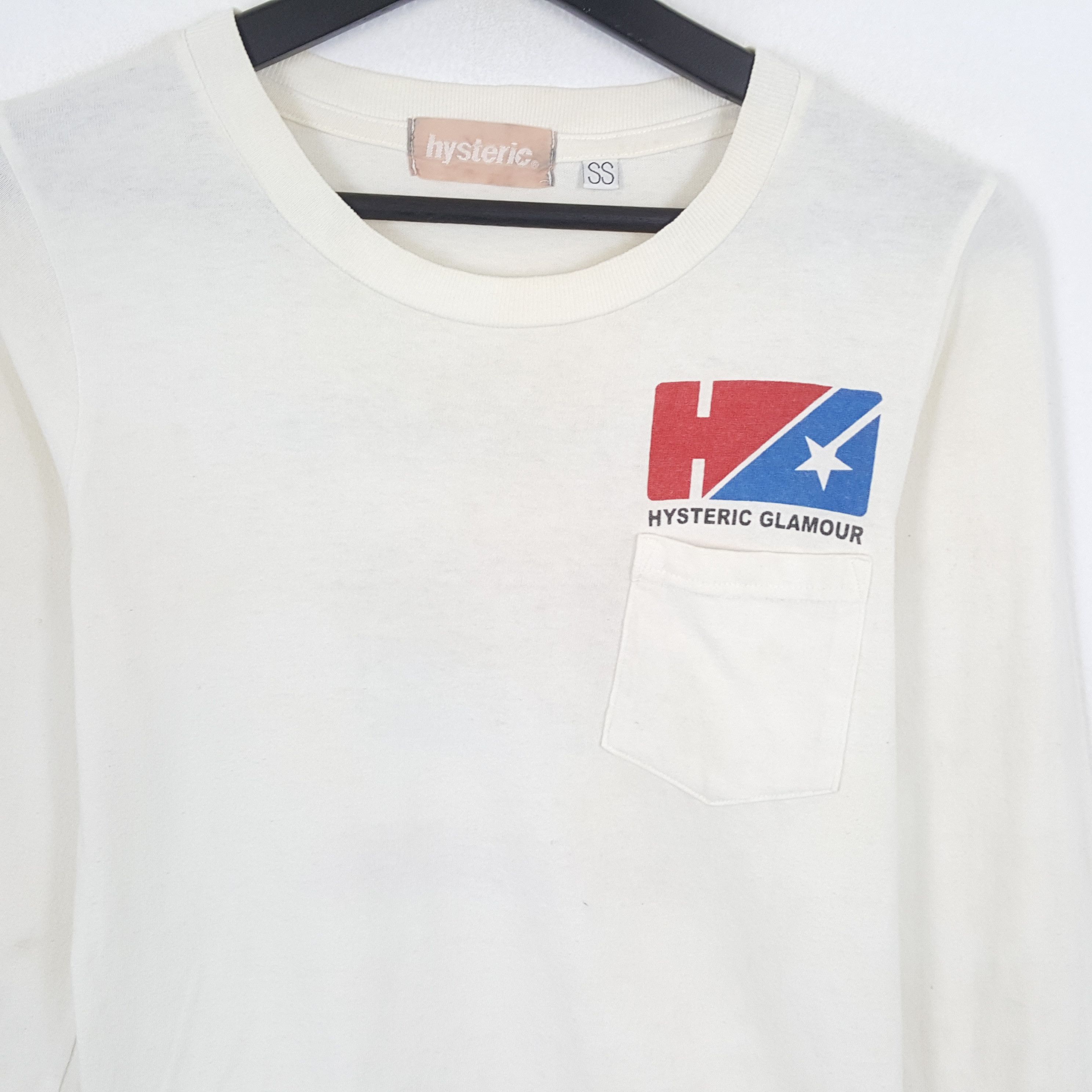 Hysteric Glamour HYSTERIC GLAMOUR Japanese Brand Streetwear Vintage Tshirt Size XS / US 0-2 / IT 36-38 - 4 Thumbnail