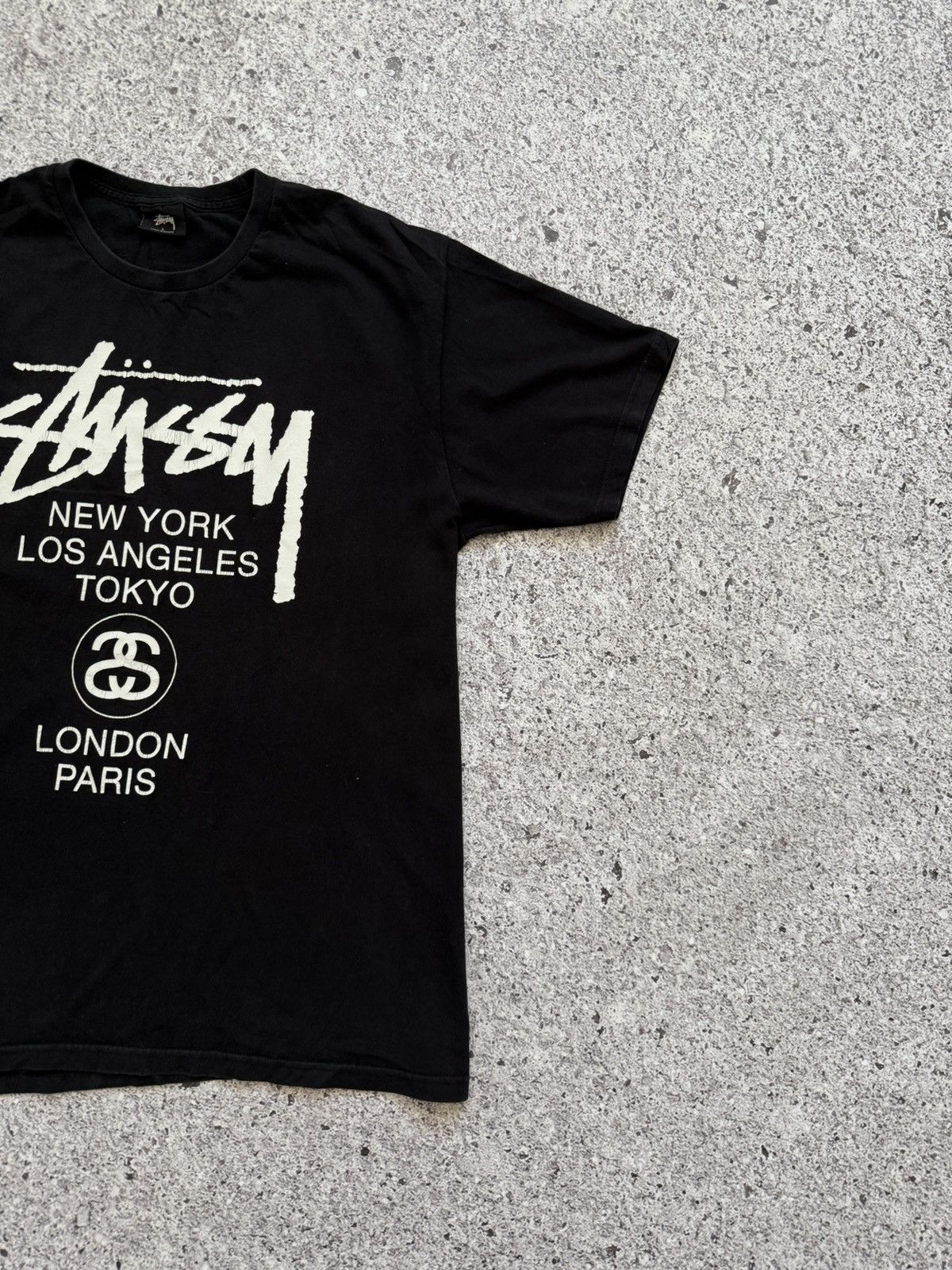 Stussy × Vintage Vintage 90’s Stussy Cityes Tokyo Made In USA Tee Y2K Hype Size US L / EU 52-54 / 3 - 5 Thumbnail