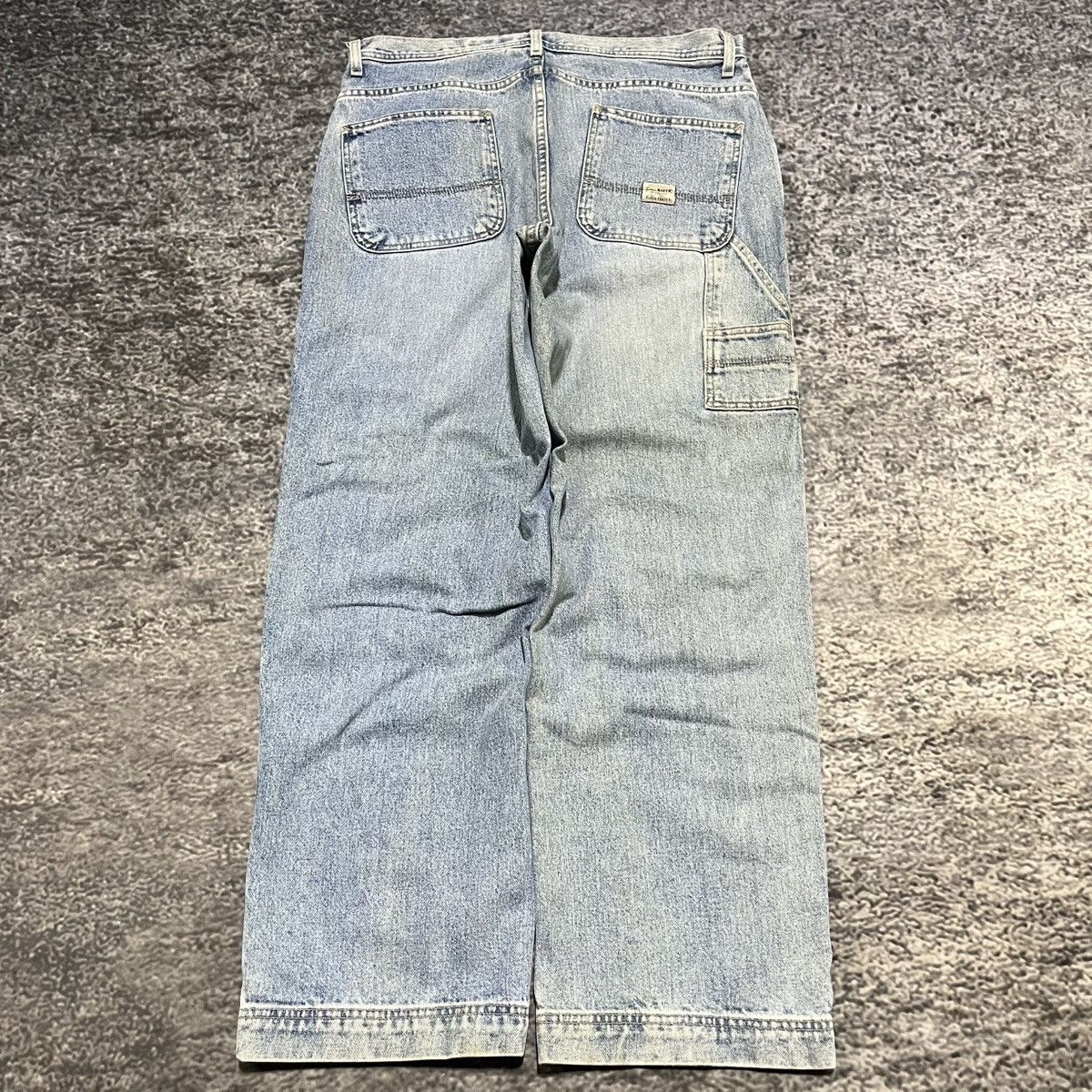 Eddie Bauer Vintage Eddie Bauer Carpenter Jeans Baggy Wide Leg Y2K 36x32 Size US 36 / EU 52 - 1 Thumbnail