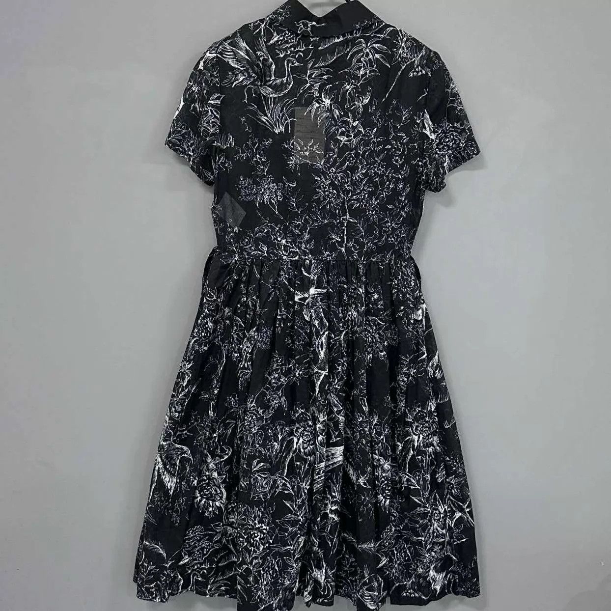 Dior Dior Women's Black Jungle Print Dress Size XS / US 0-2 / IT 36-38 - 3 Thumbnail
