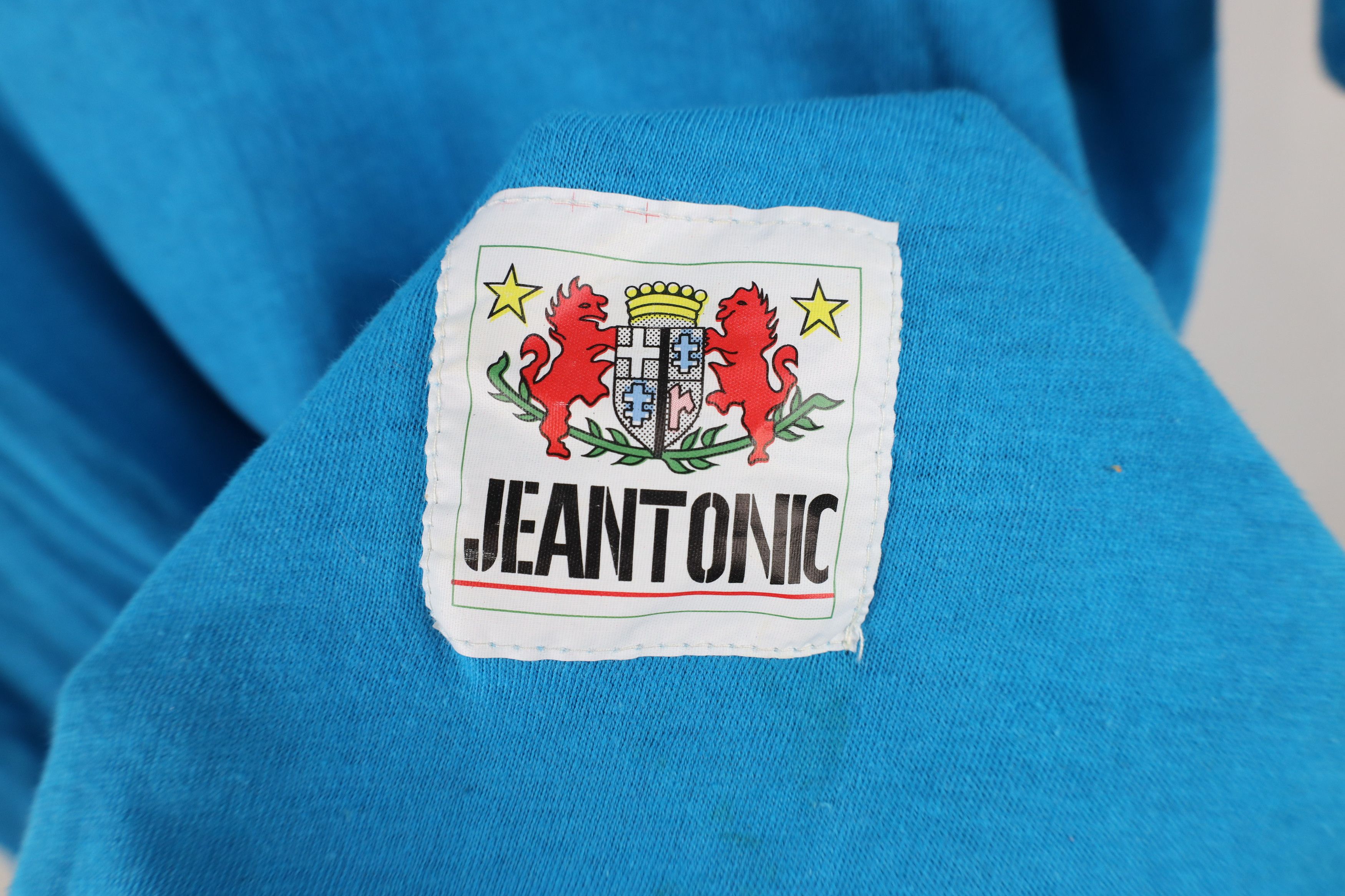 Vintage Vintage 90s Streetwear Distressed Blank Pocket T-Shirt Blue Size US M / EU 48-50 / 2 - 4 Thumbnail