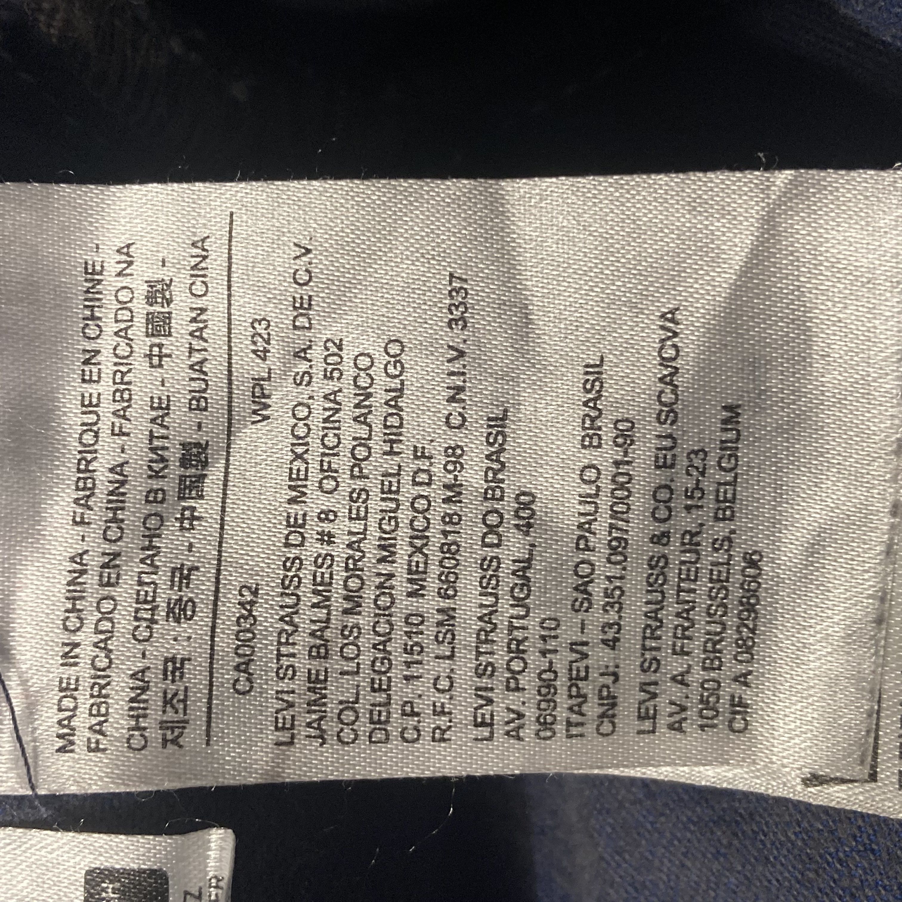 Levi's Men's 505's Levi's Lined throughout Jeans - Grey - Size 30 Size US 30 / EU 46 - 6 Thumbnail