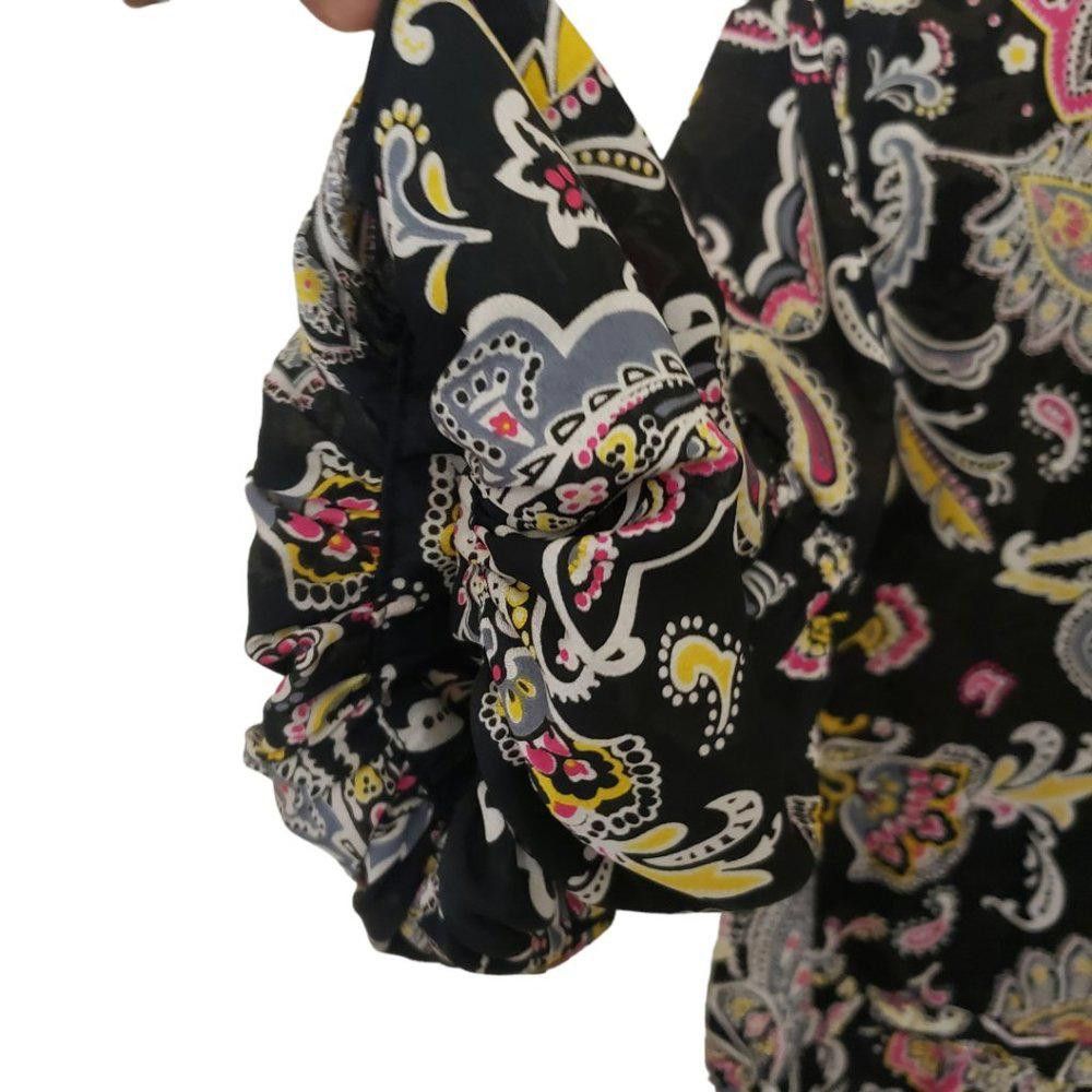 Other CT228 Ladies Rafaella Floral & Paisley Design Blouse M Size M / US 6-8 / IT 42-44 - 5 Thumbnail