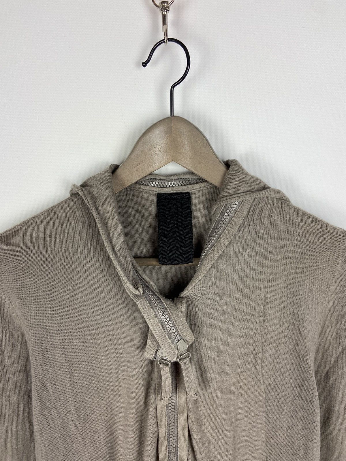 Designer × Rundholz Rundholz Black Label Asymmetrical Hoodie Hooded-Zip Womens Size M / US 6-8 / IT 42-44 - 3 Thumbnail
