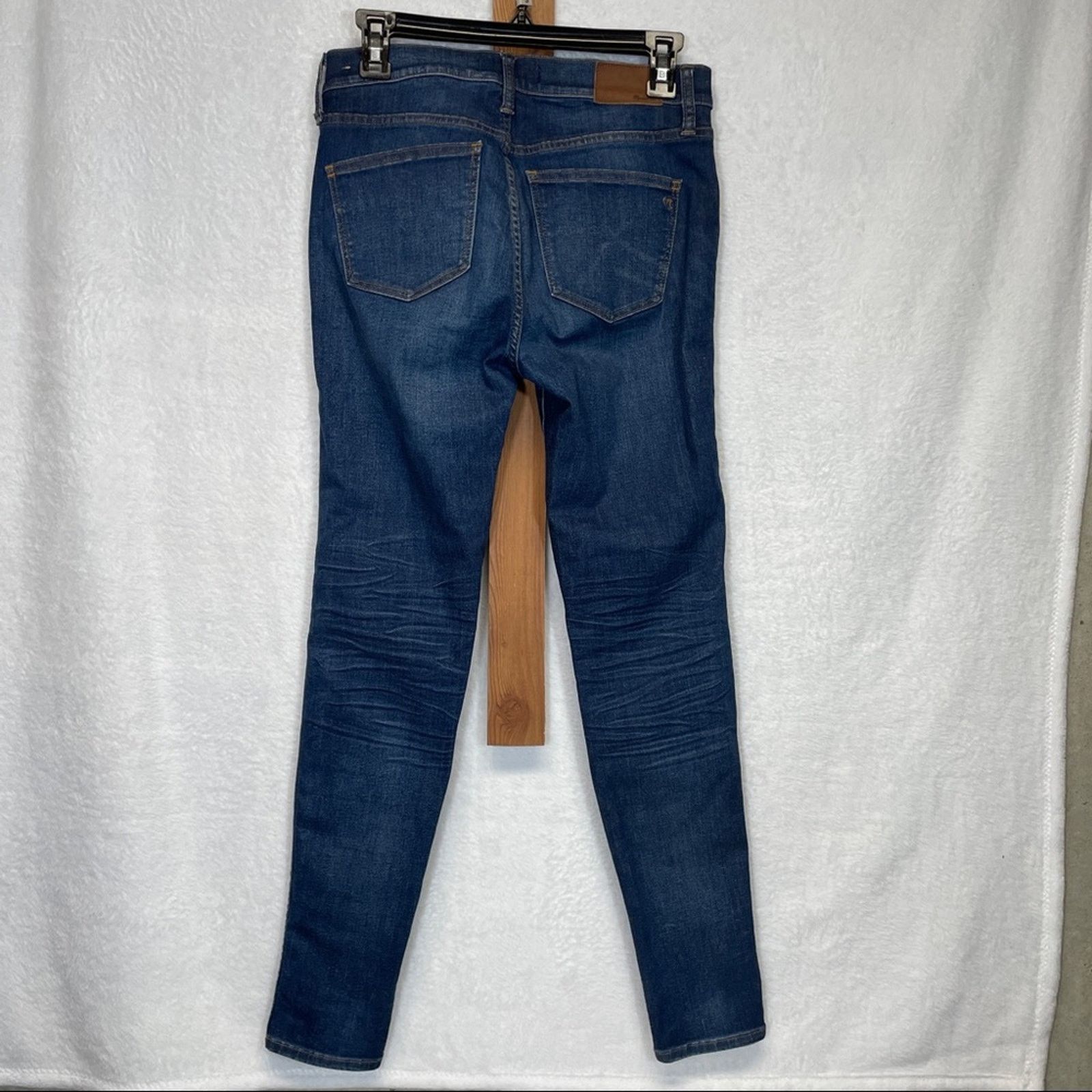 Madewell Madewell 9” High Rise Skinny Jeans in Polly Wash Size 27 Size 27" / US 4 / IT 40 - 4 Thumbnail