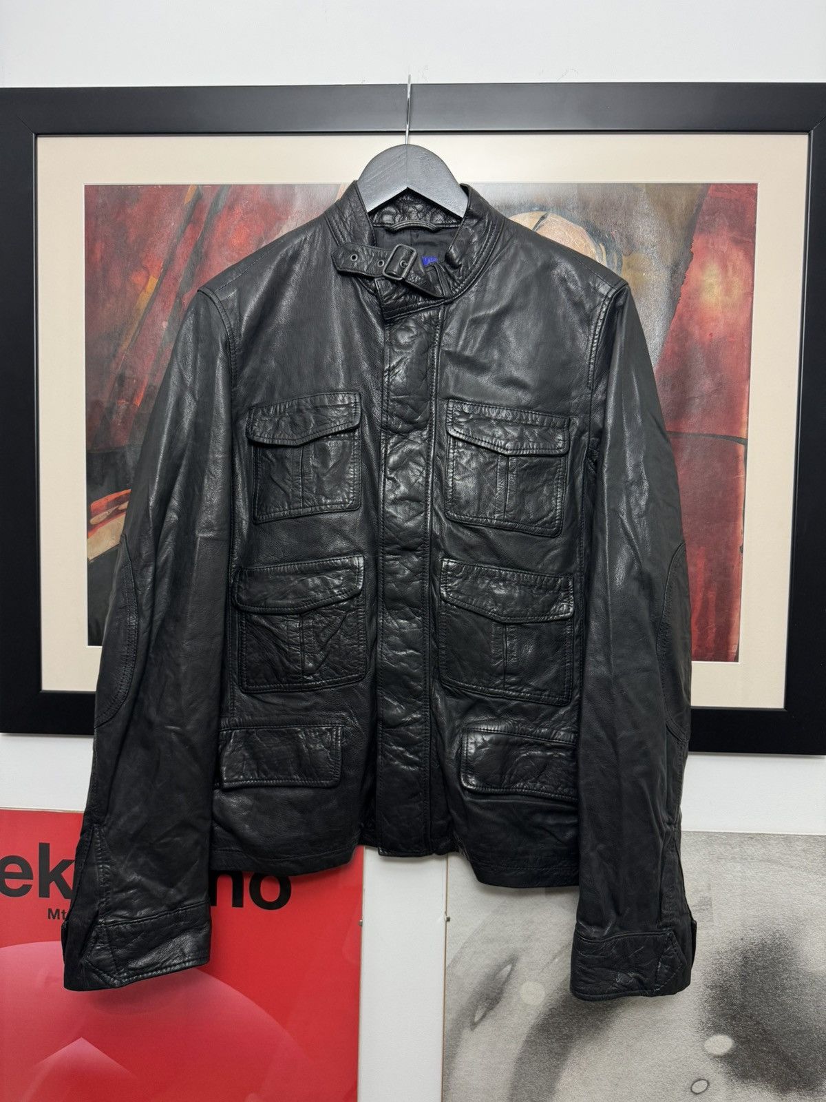 Jimmy Choo Jimmy Choo H&m Leather Jacket Multipocket Luxury Collab Rare Size US S / EU 44-46 / 1 - 1 Thumbnail