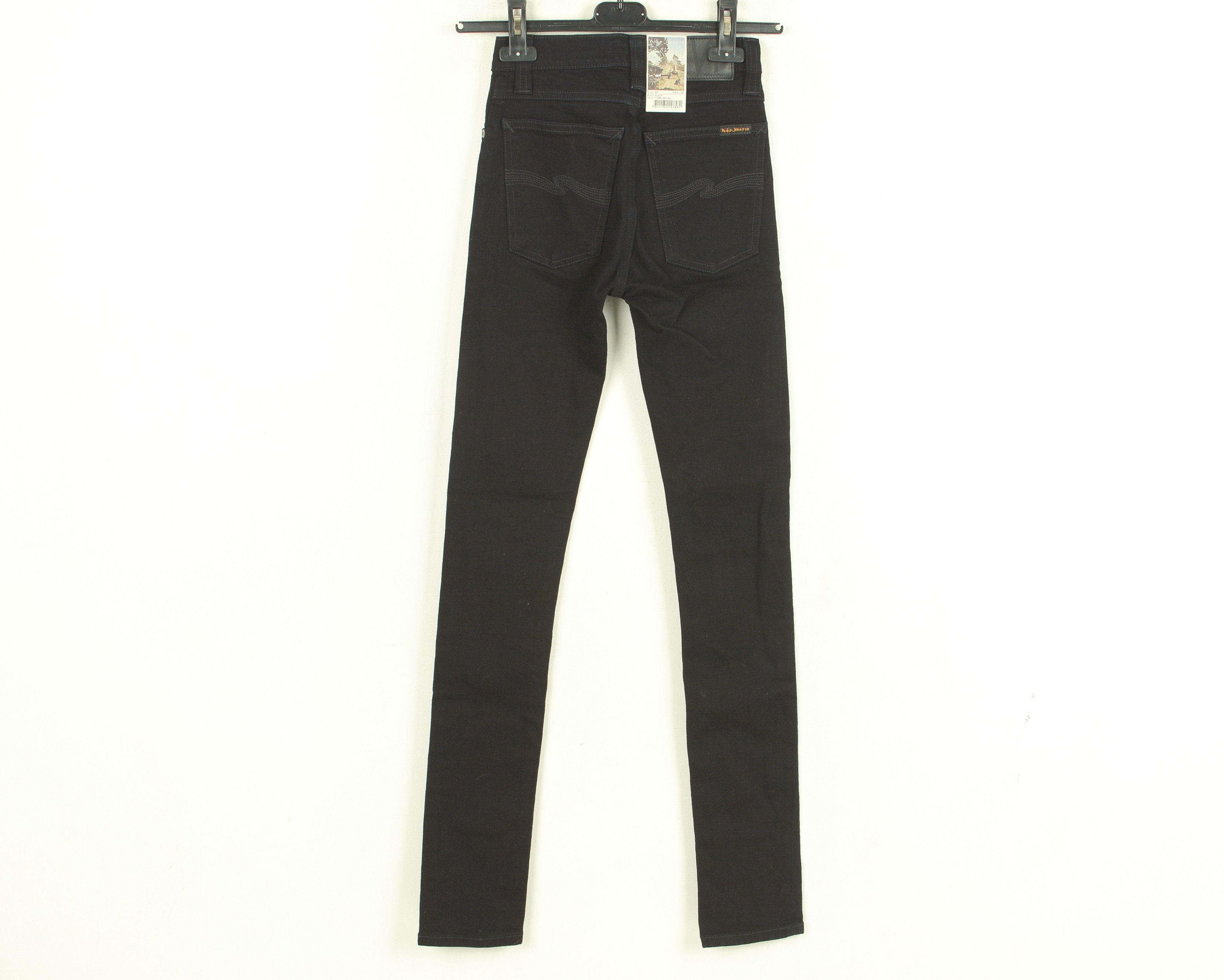 Nudie Jeans BRAND NEW BNWT High Kai Womens W24 L32 Denim Skinny Trousers Size 24" / US 00 / IT 34 - 3 Thumbnail