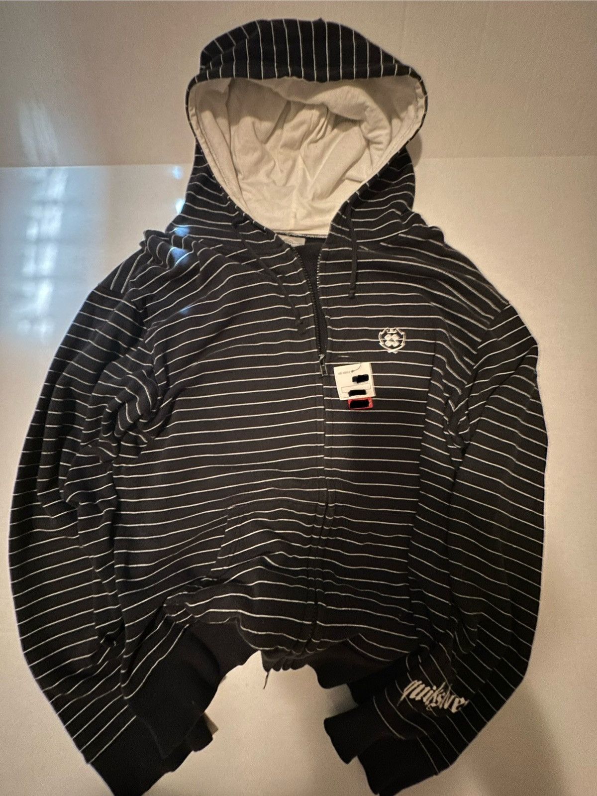 Quiksilver Rare VTG Y2K Japanese Quiksilver Zipup Hoodie Size US L / EU 52-54 / 3 - 1 Thumbnail
